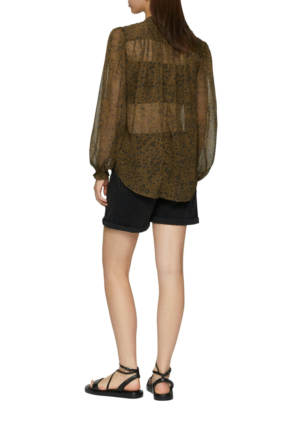 QS by S.Oliver Damen Blusen A Green