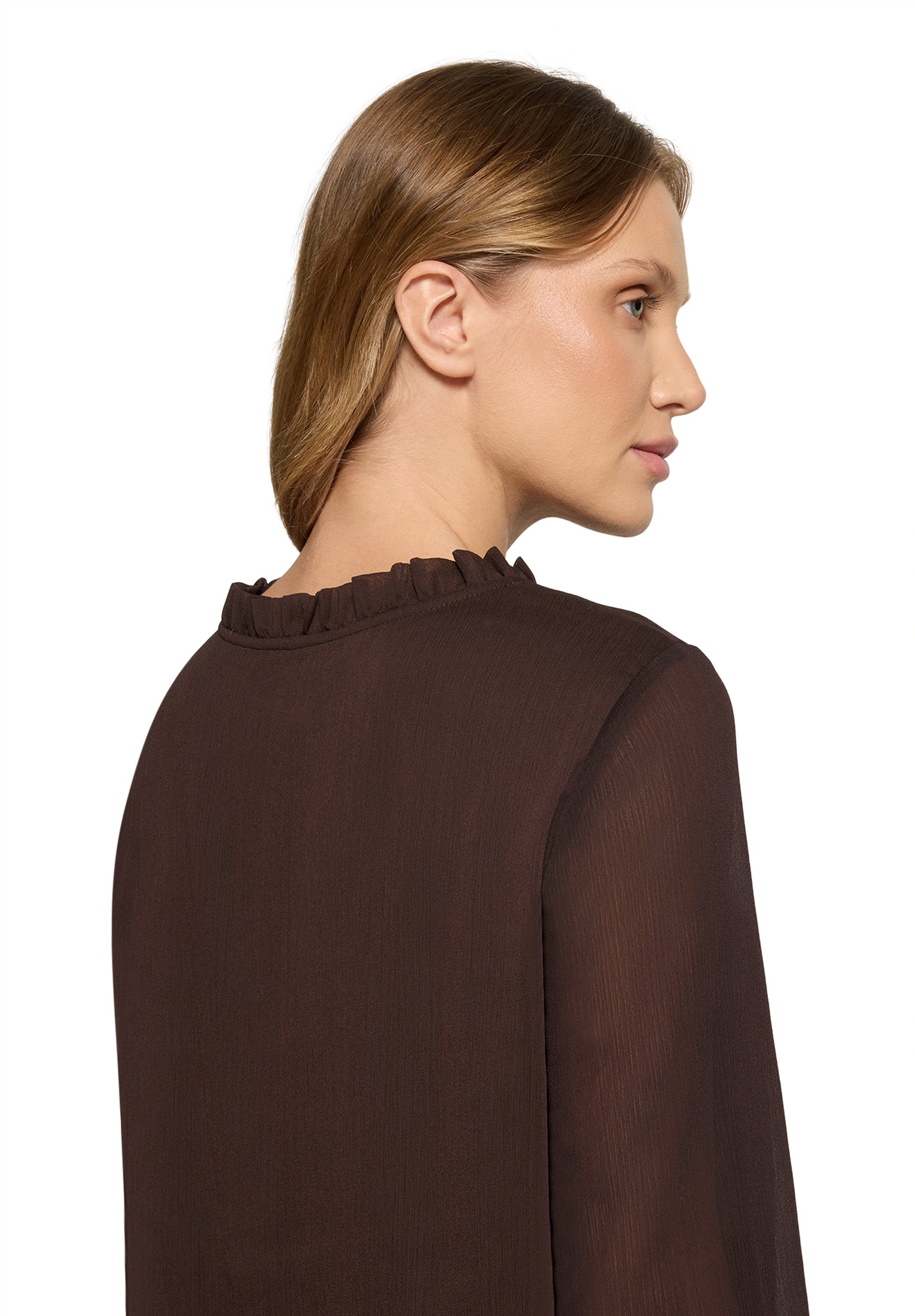 Cartoon Damen Blusen Black Coffee