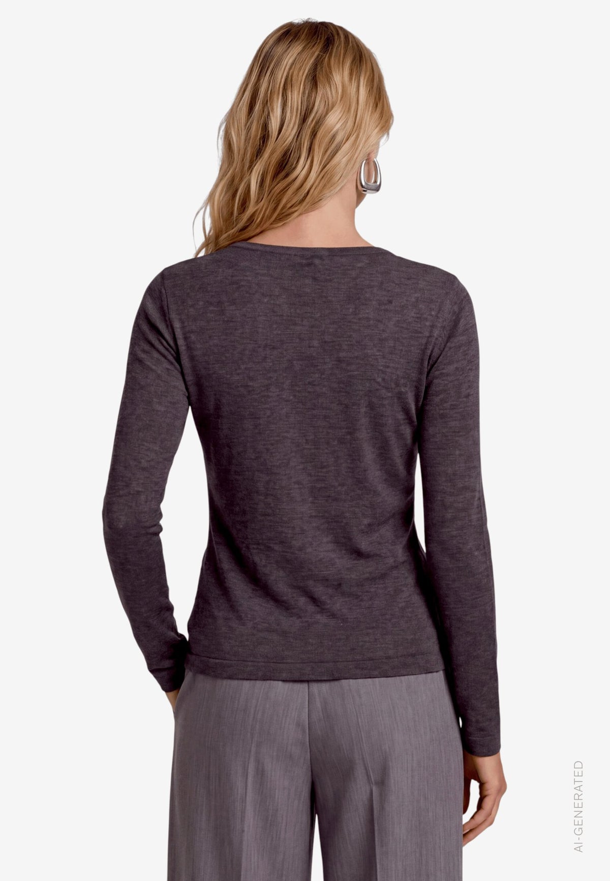 Zero Damen T-Shirts Anthracite Mela