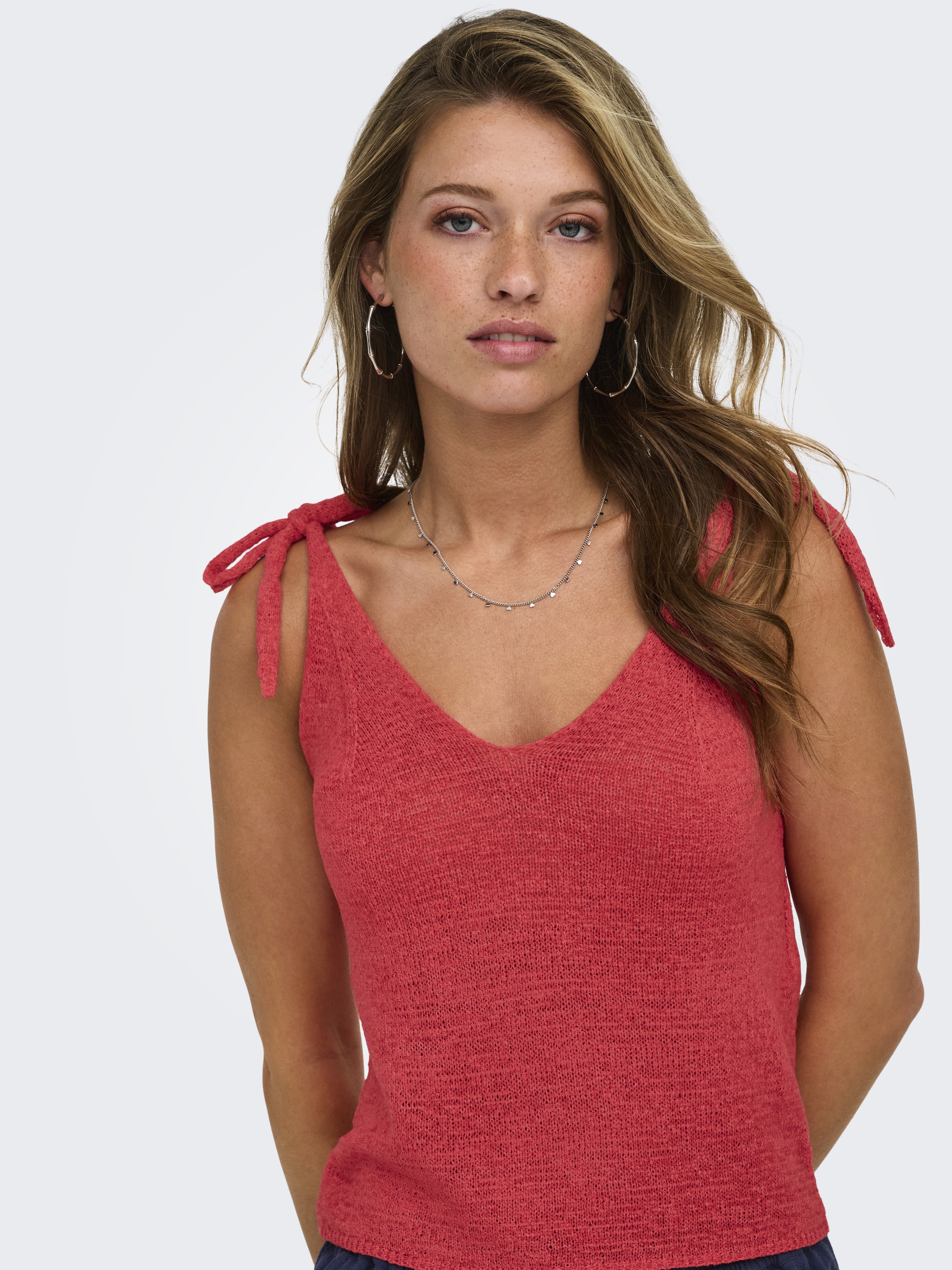 Only Damen Tops Poinsettia