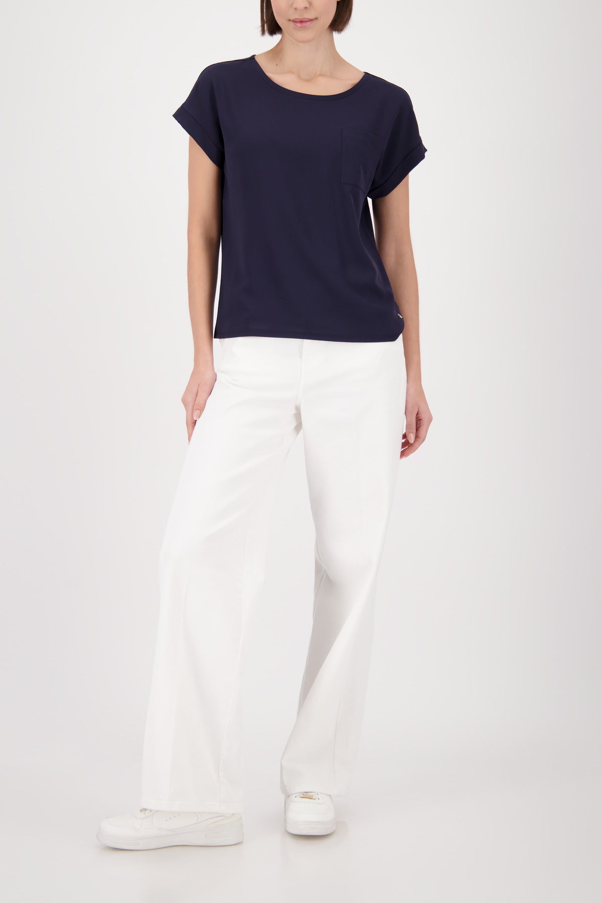 Monari Damen T-Shirts Marine
