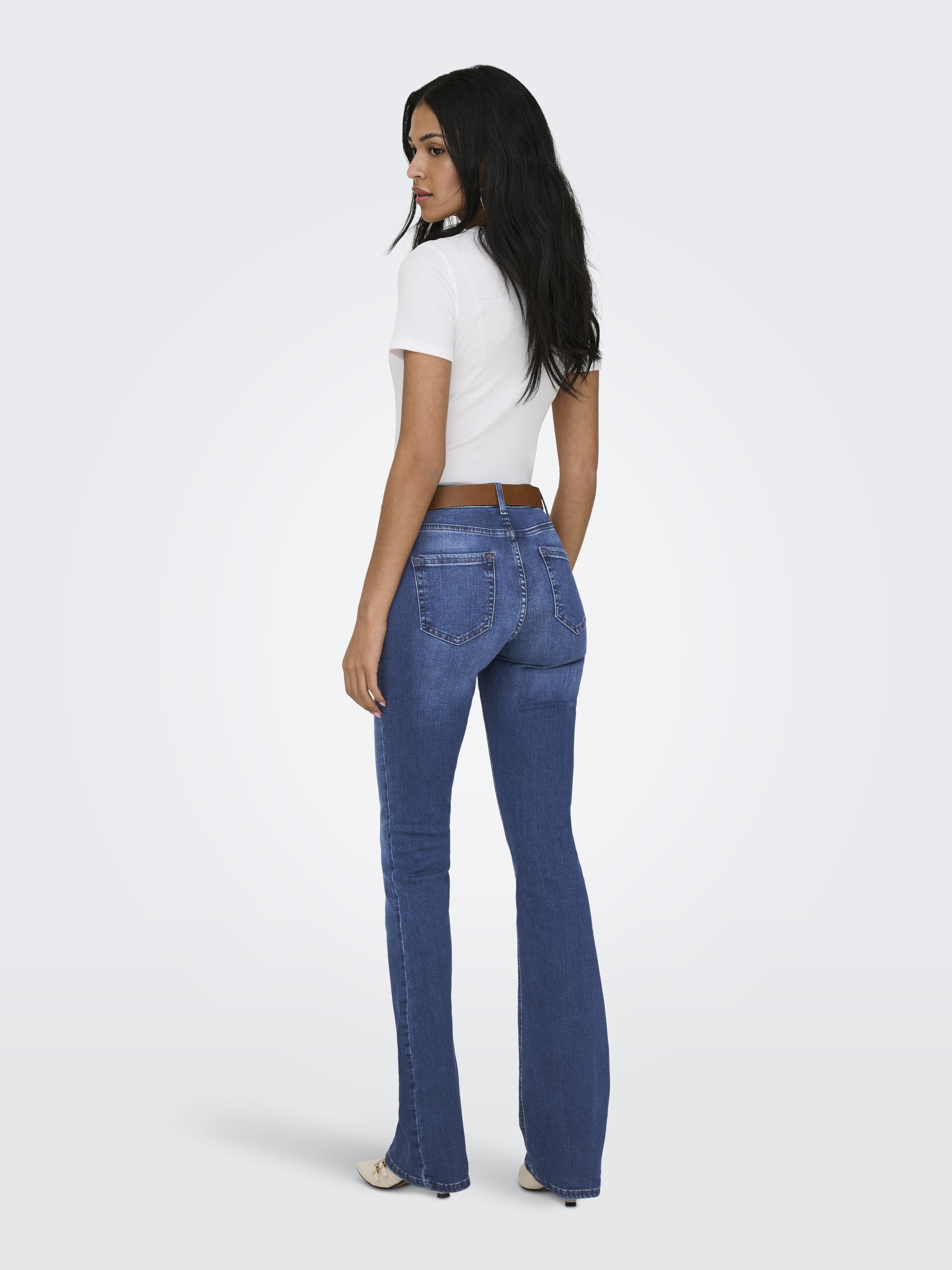 only Damen Jeans Dark Blue Denim