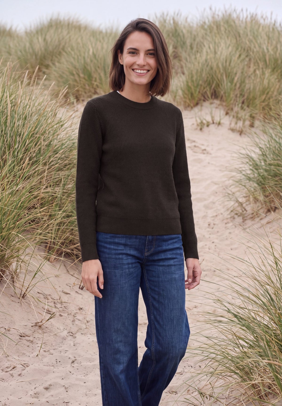 Cecil Damen Pullover  Truffle B