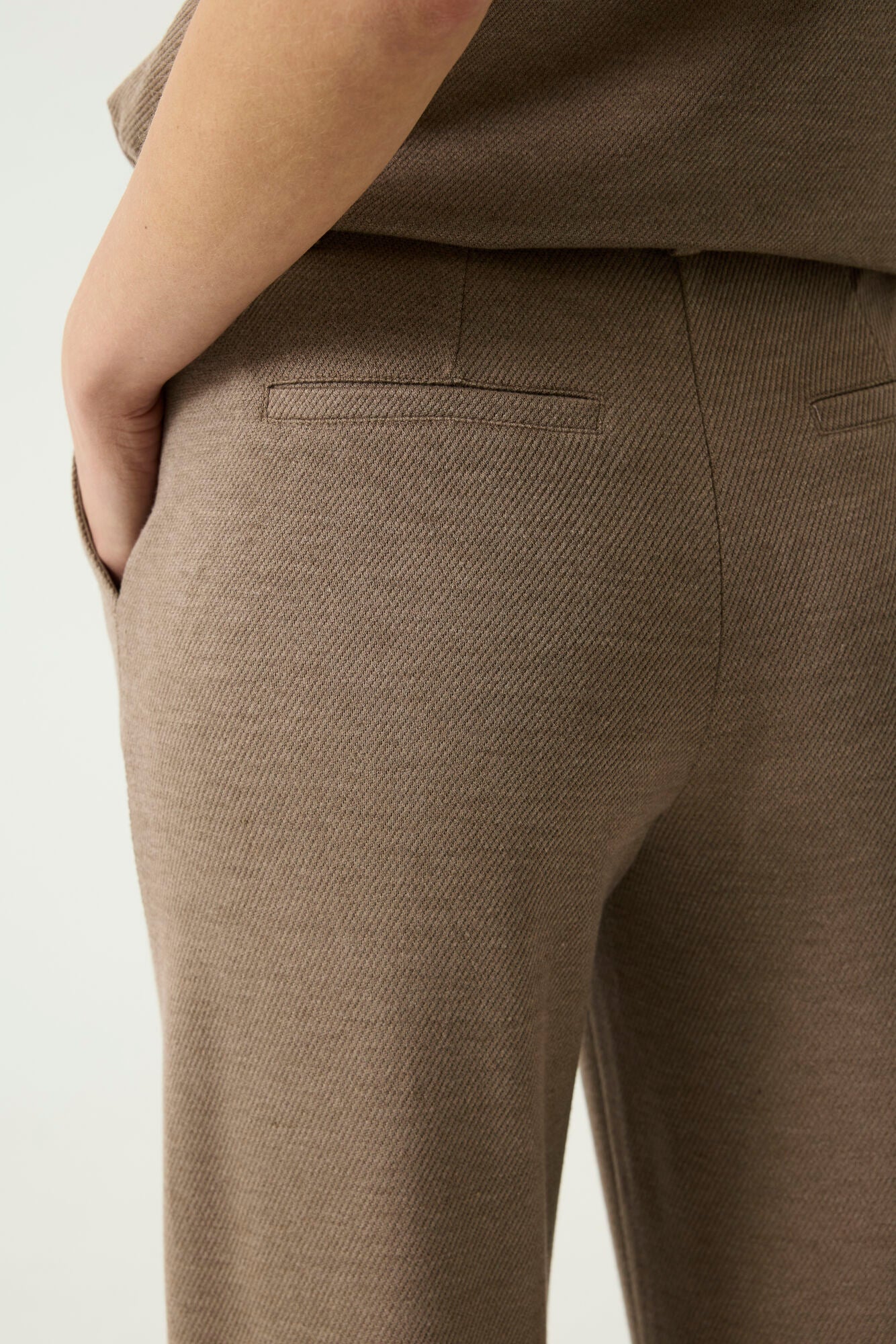 Garcia Damen Hosen Latte Dusk