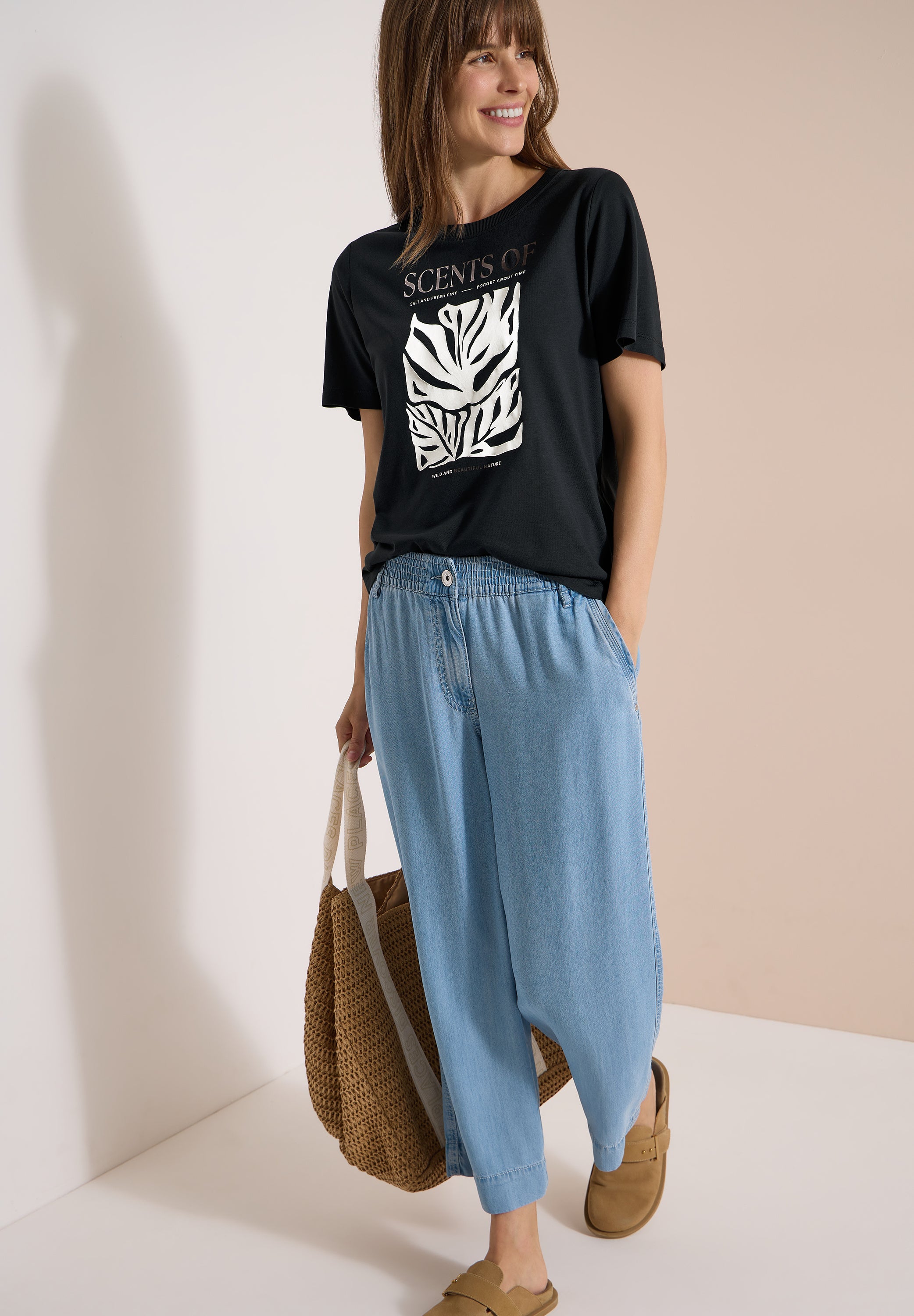 Cecil Damen T-Shirts  Palm Bree