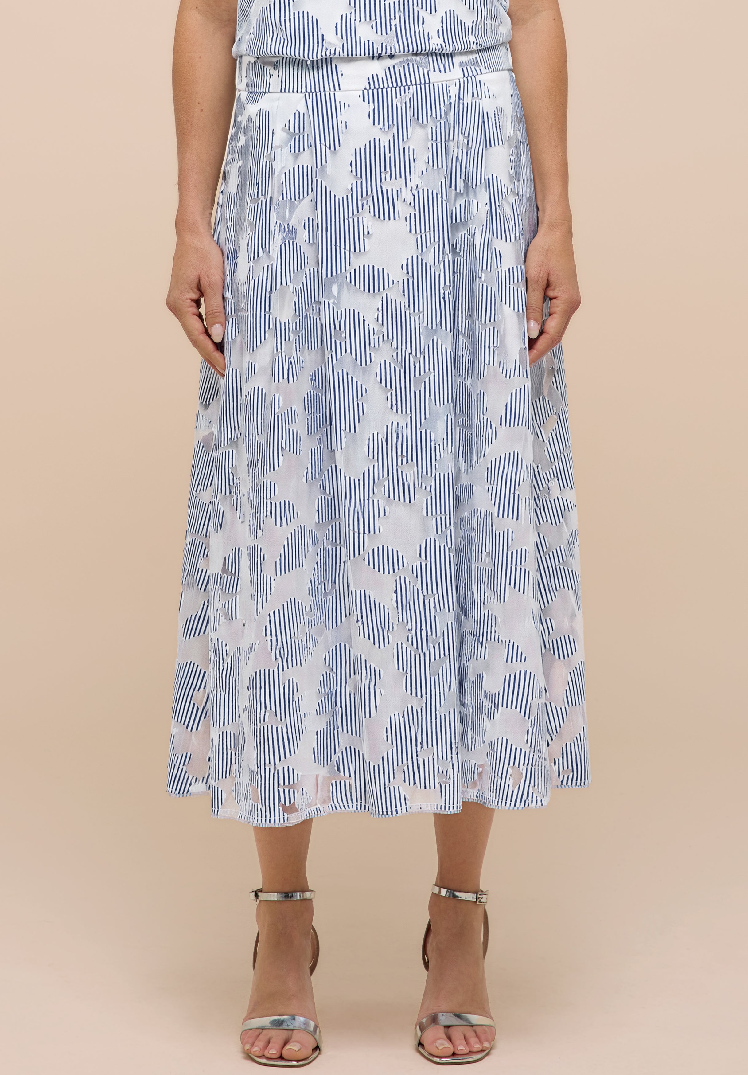 Bianca Damen Rock Blue Mix