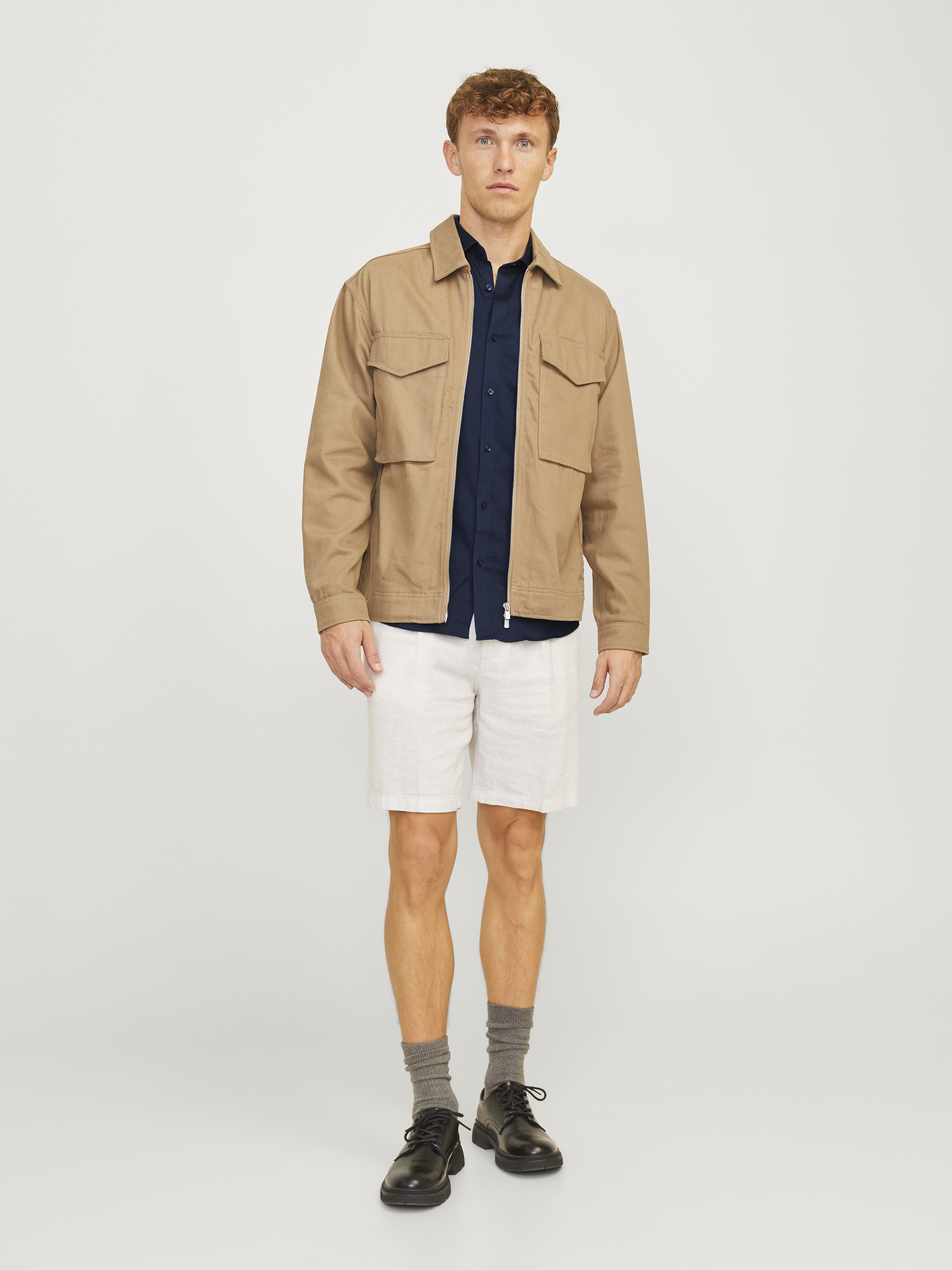 Jack & Jones Herren Hemden Navy Blazer/Sup