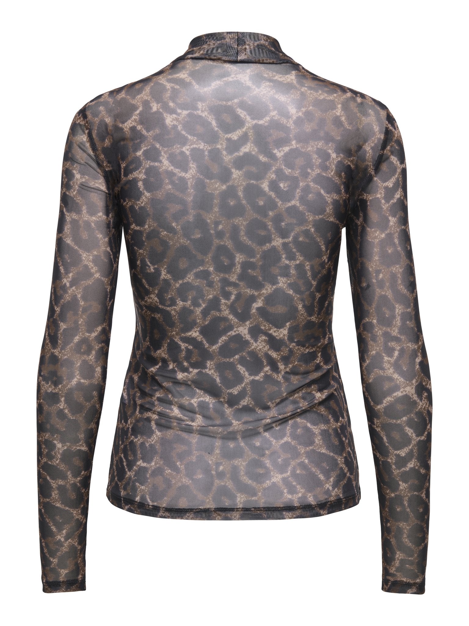 only Damen T-Shirts Raw Umber/Black