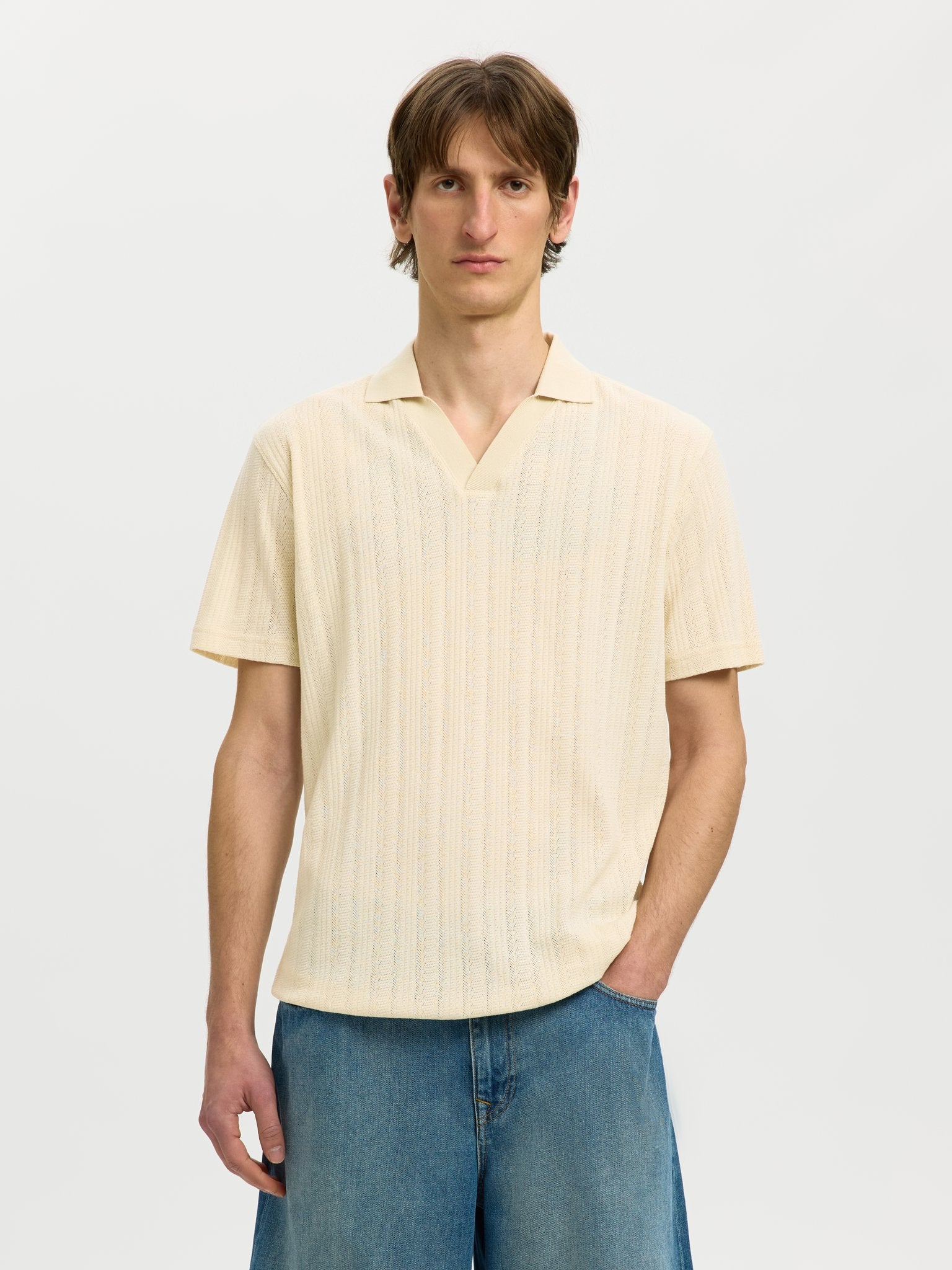 Selected homme Herren Polo-Shirts  Birch