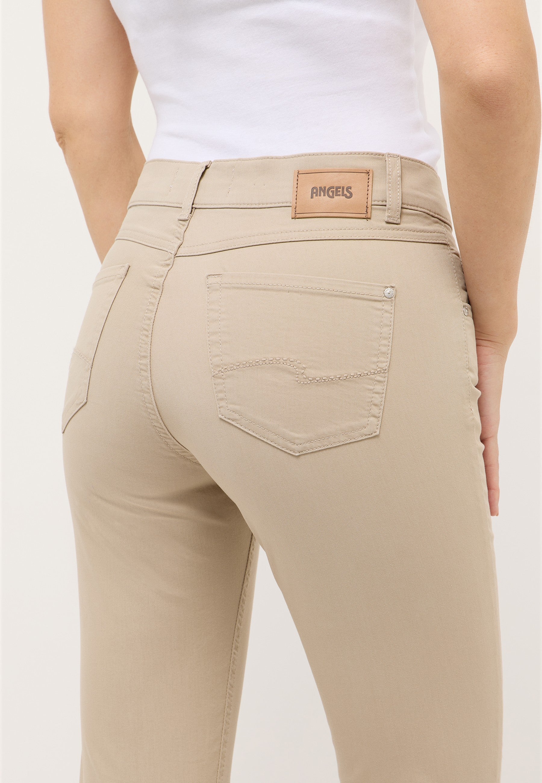 Angels Damen Jeans Sand Used