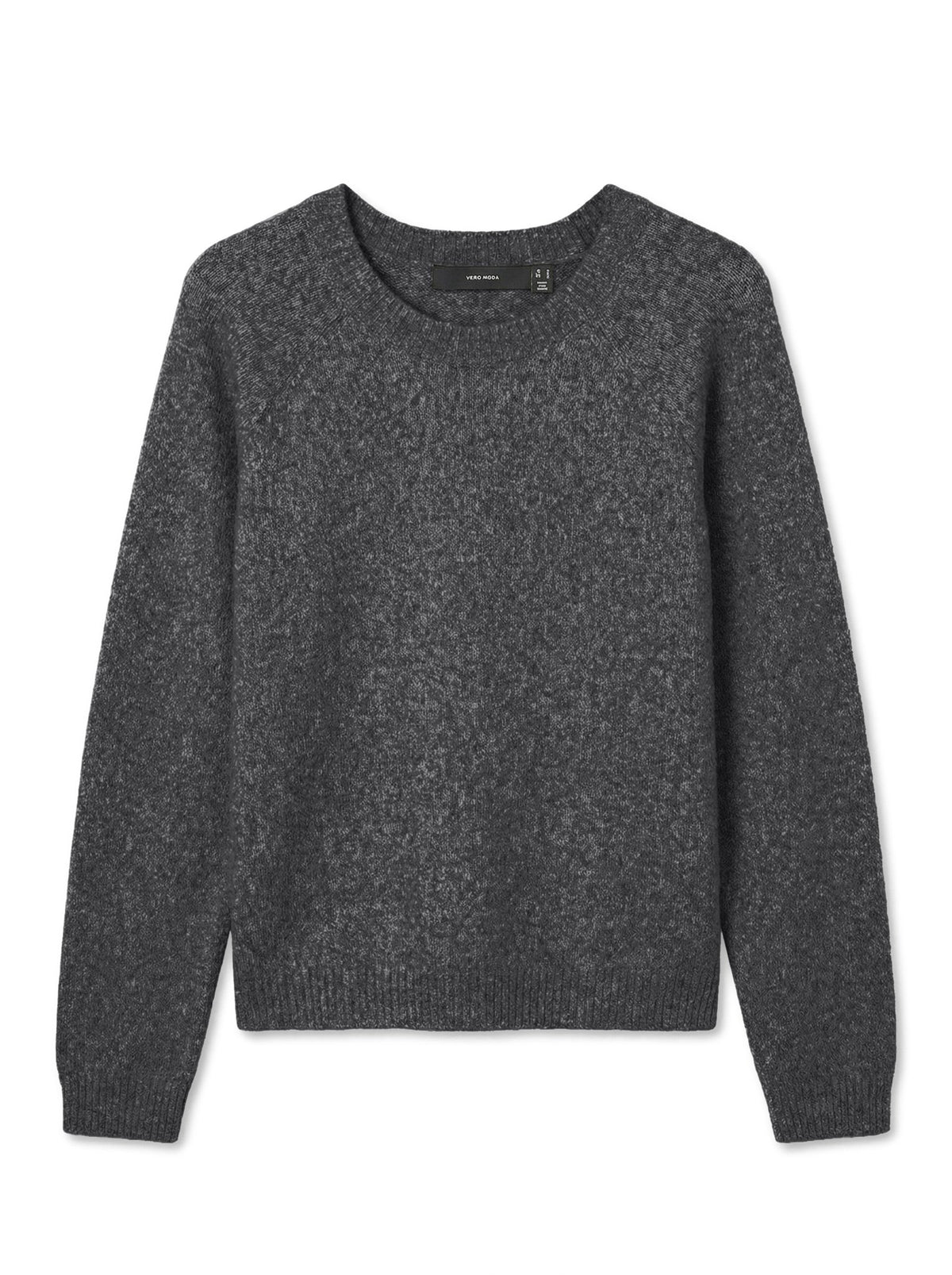 Vero Moda Damen Pullover Asphalt/W. Silv