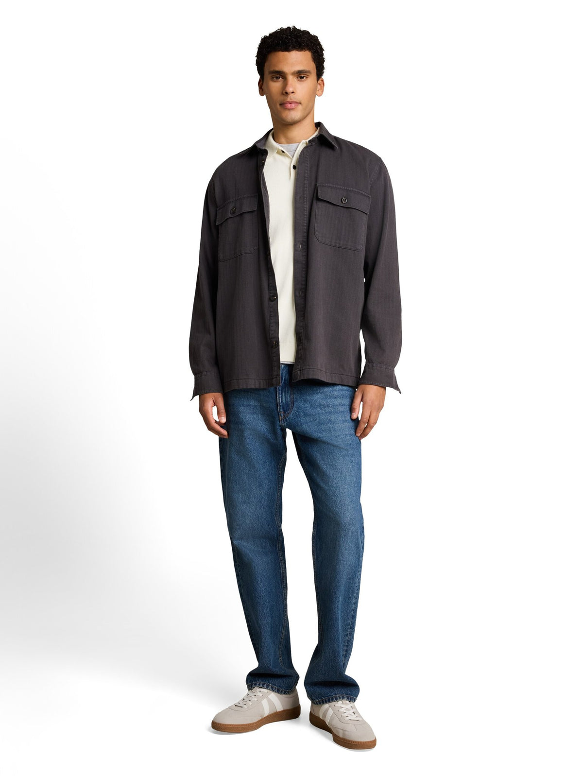 Tom Tailor denim Herren Pullover Gardenia White