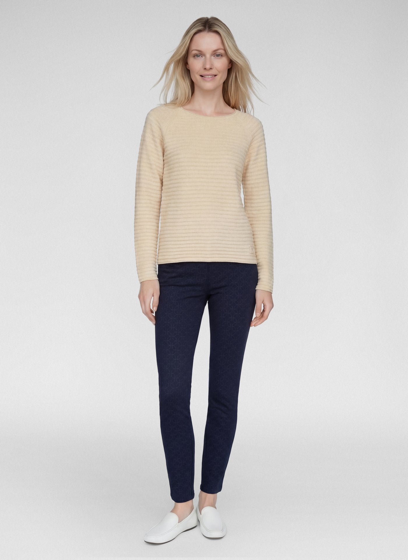 Rabe Damen Pullover Biskuit