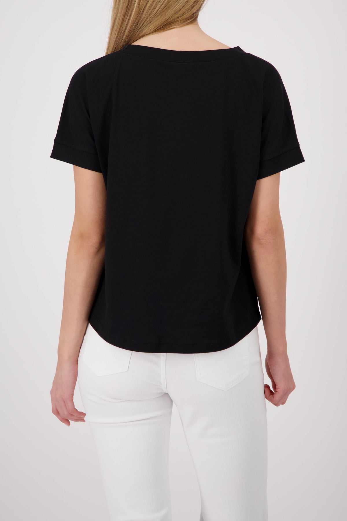Monari Damen T-Shirts Schwarz