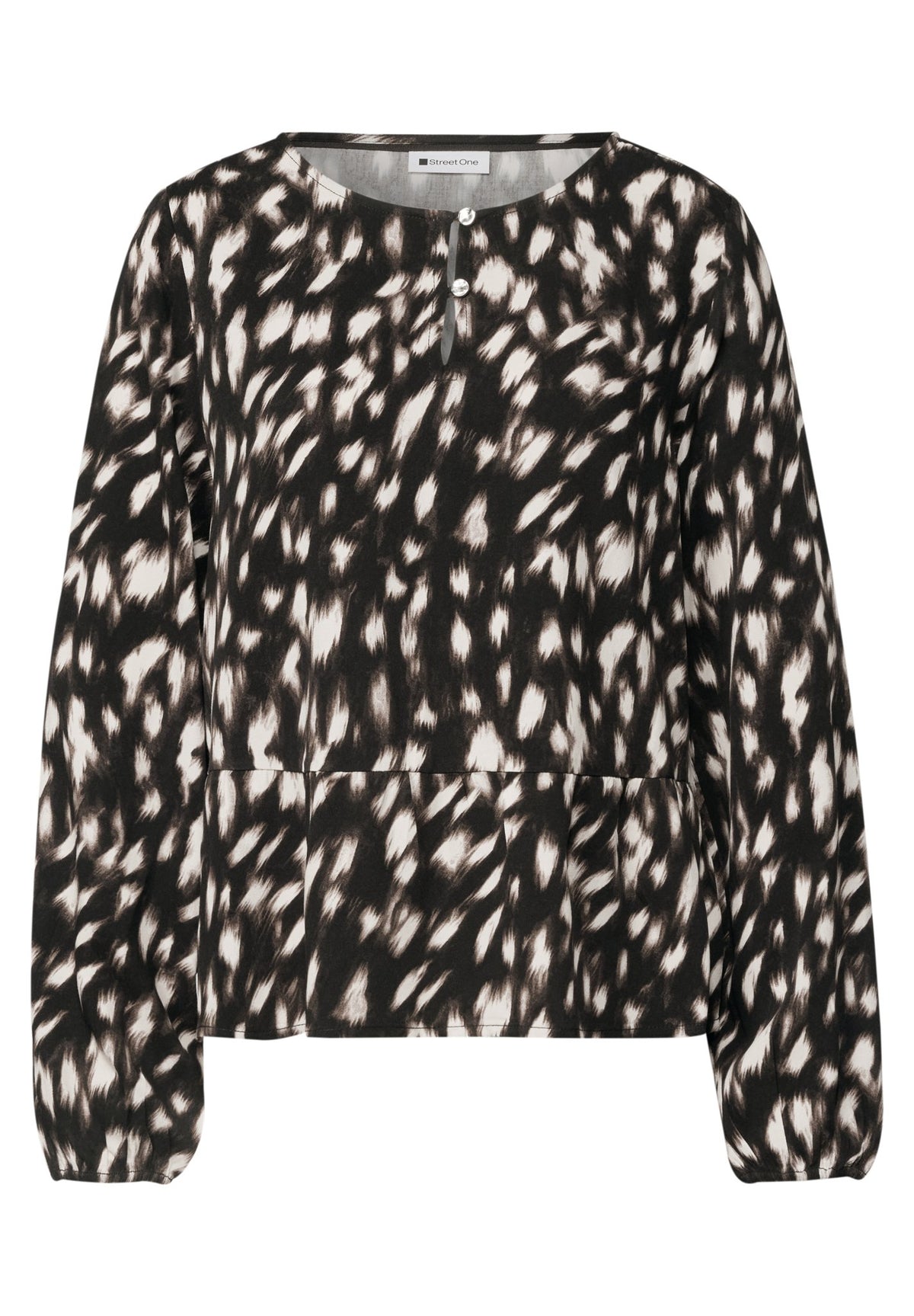 Street One Damen Blusen Black
