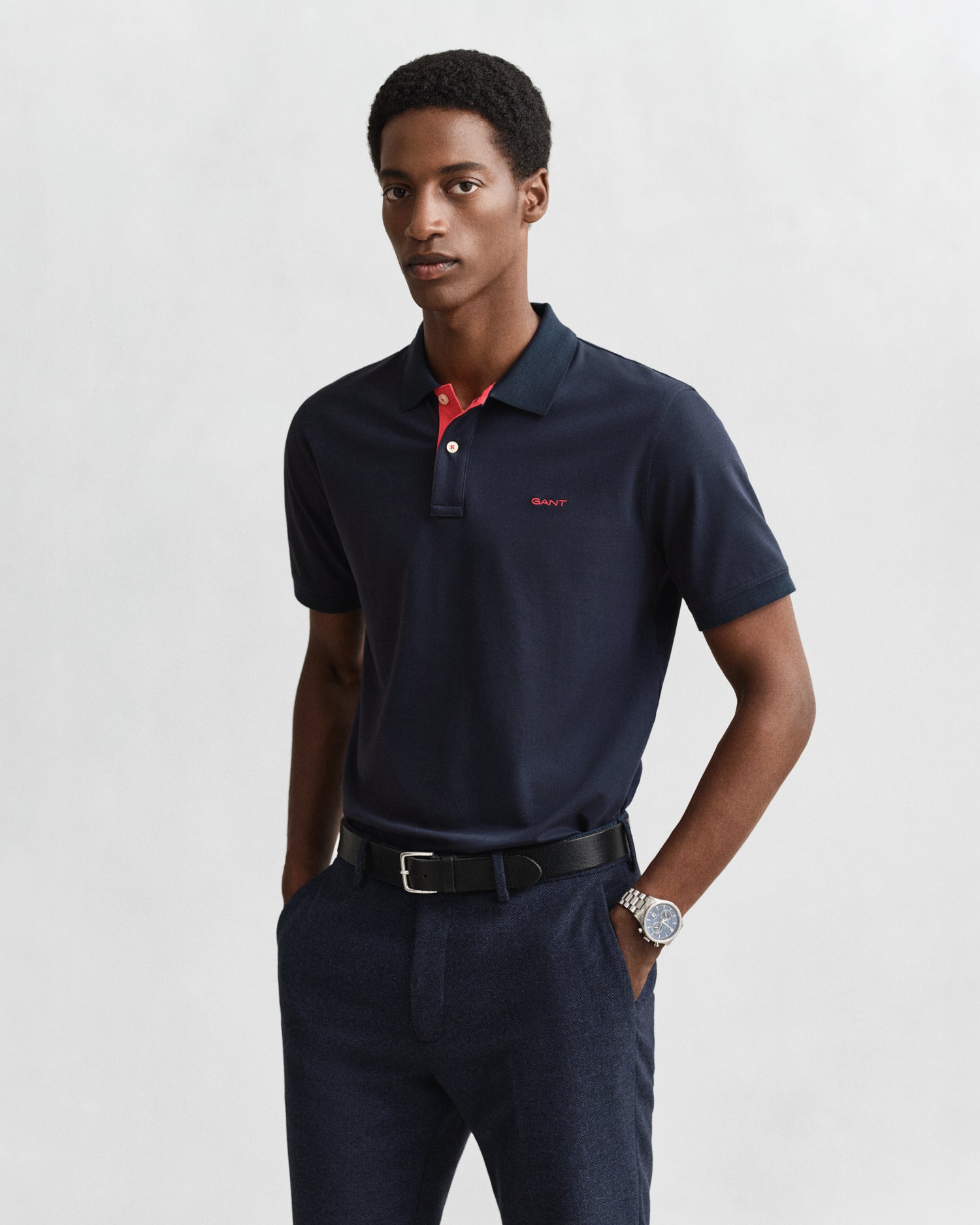 Gant Herren Polo-Shirts  Evening Blu
