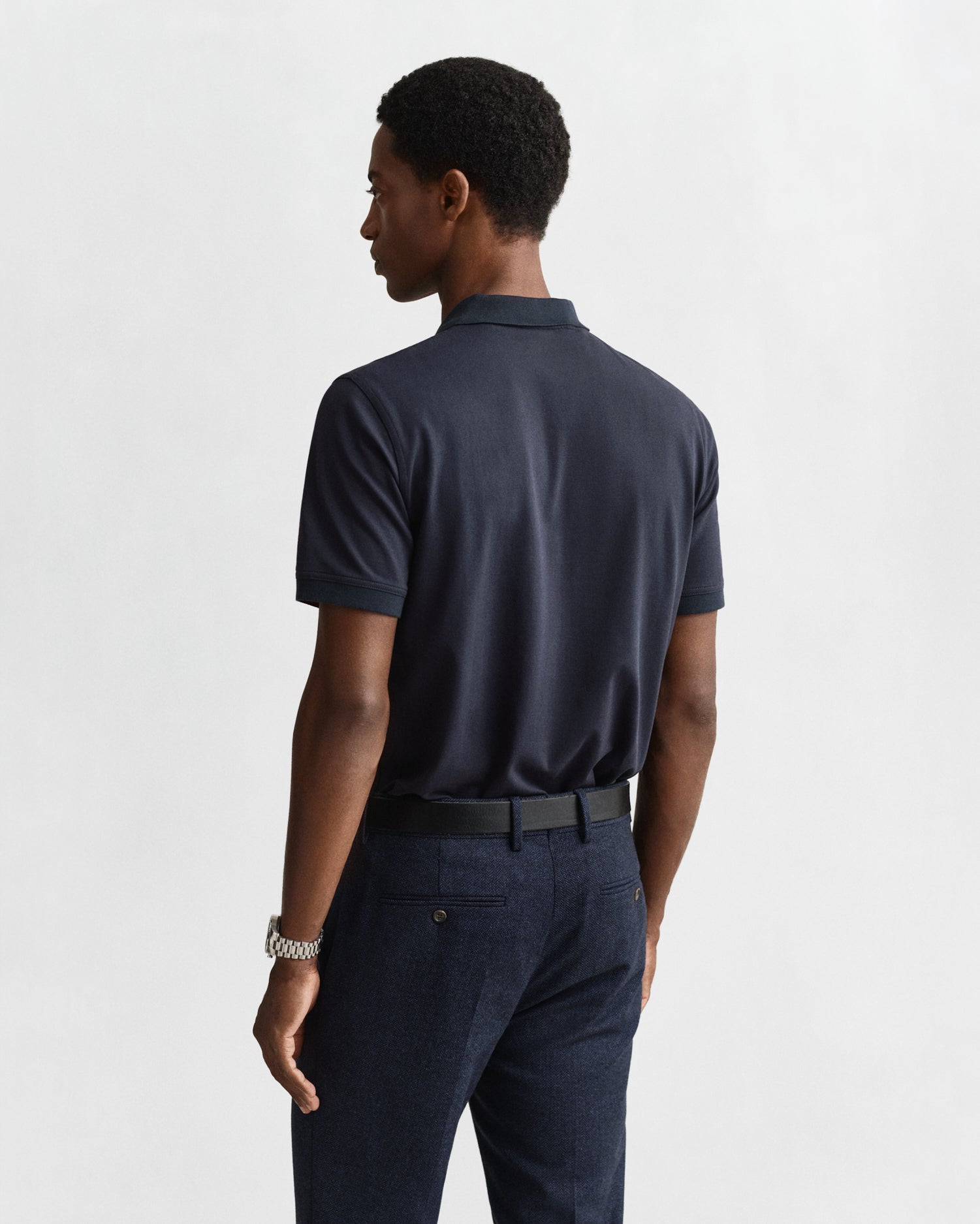 Gant Herren Polo-Shirts  Evening Blu