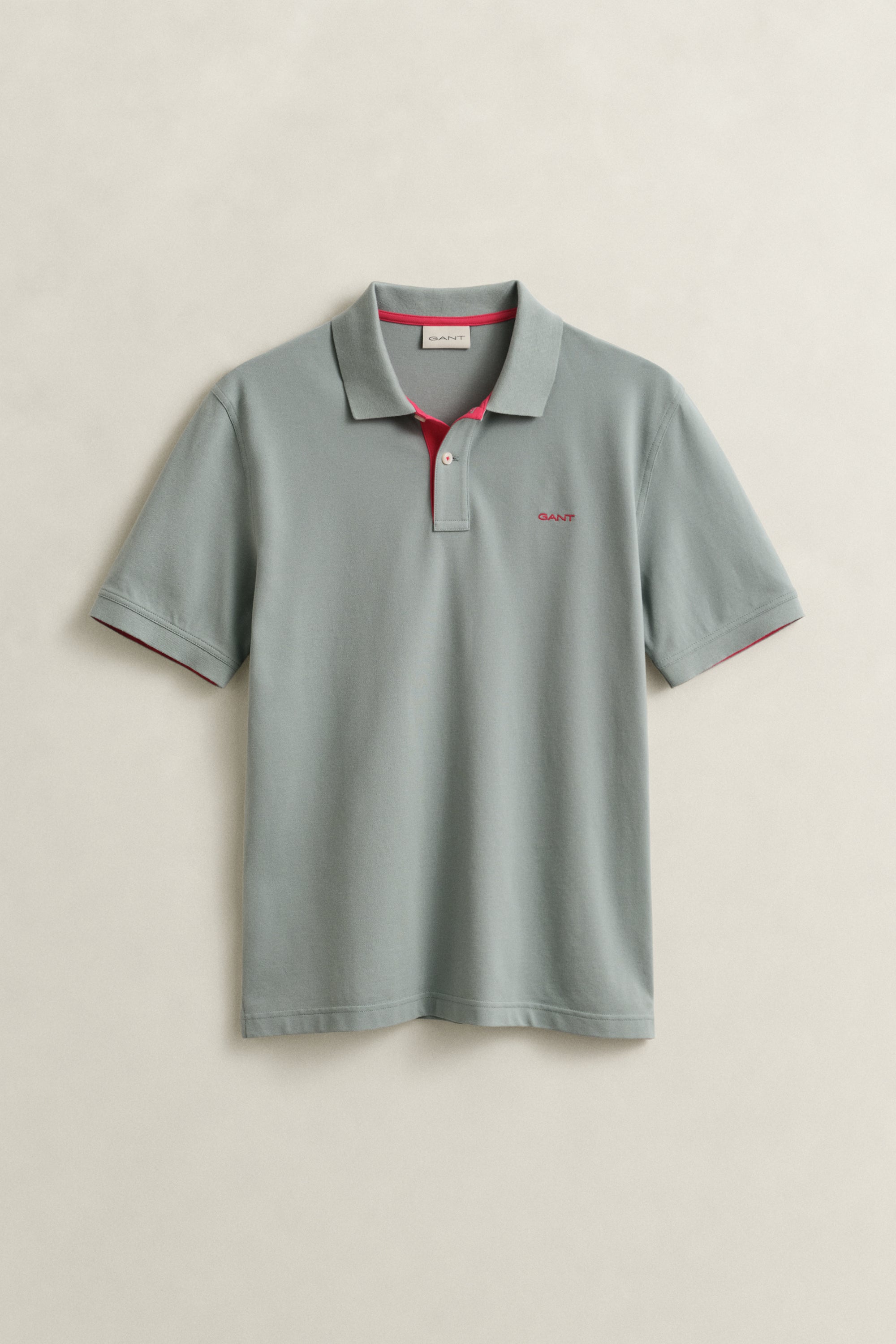Gant Herren Polo-Shirts  Ceramic Grey