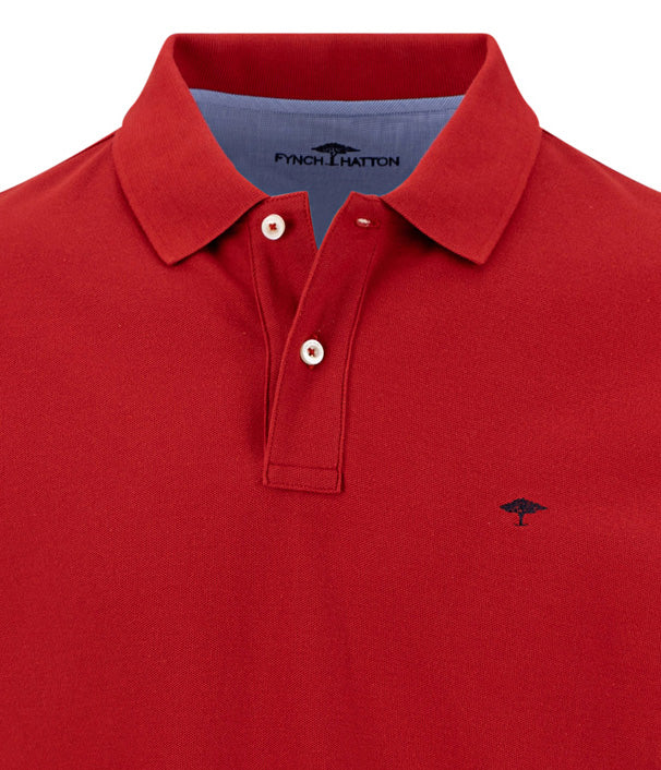 Fynch-Hatton Herren Polo-Shirts Brick
