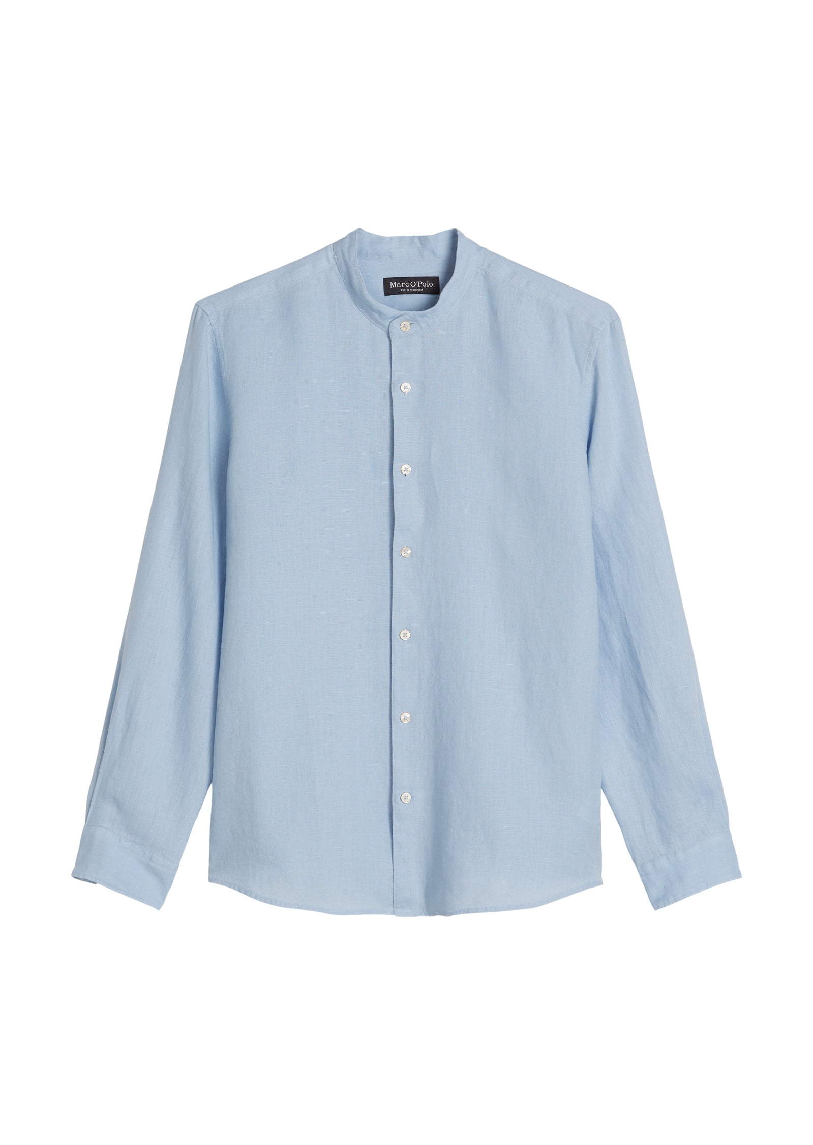 Marc O'Polo Herren Hemden  Dusted Blu