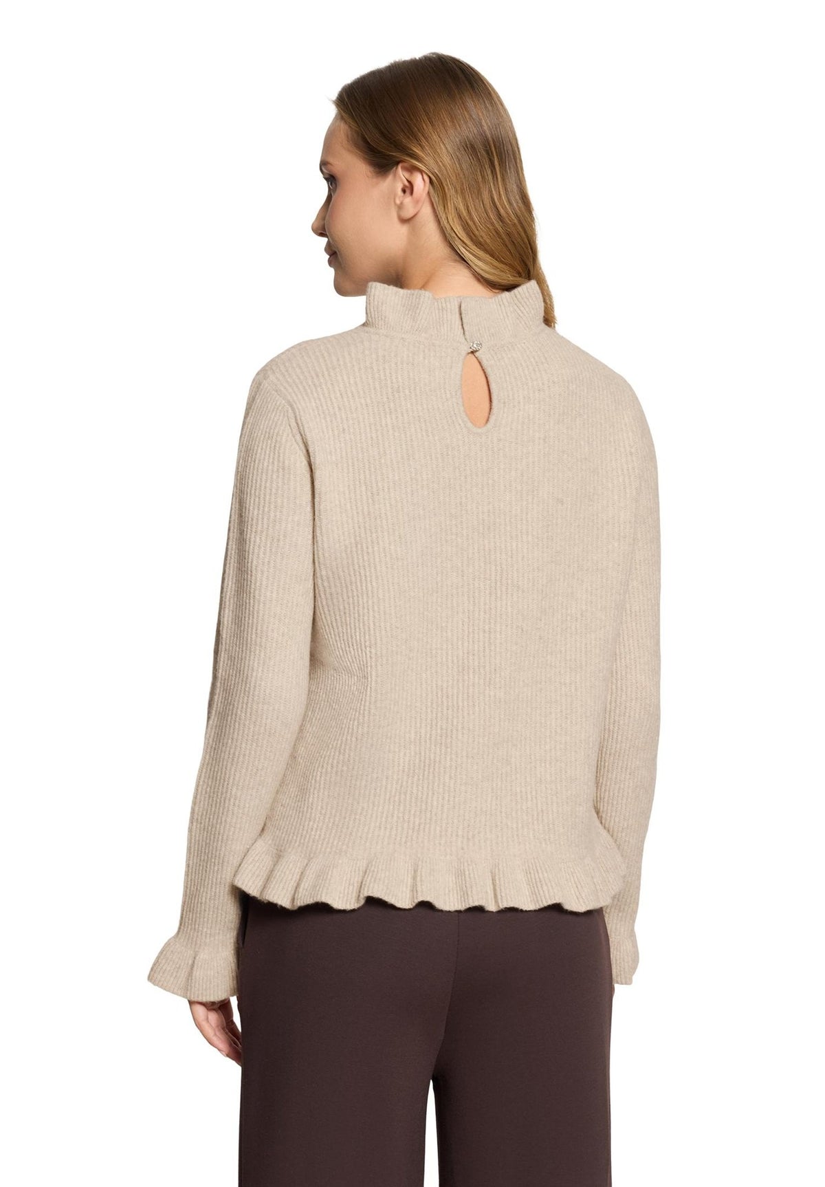 Cartoon Damen Pullover Light Beige Mel