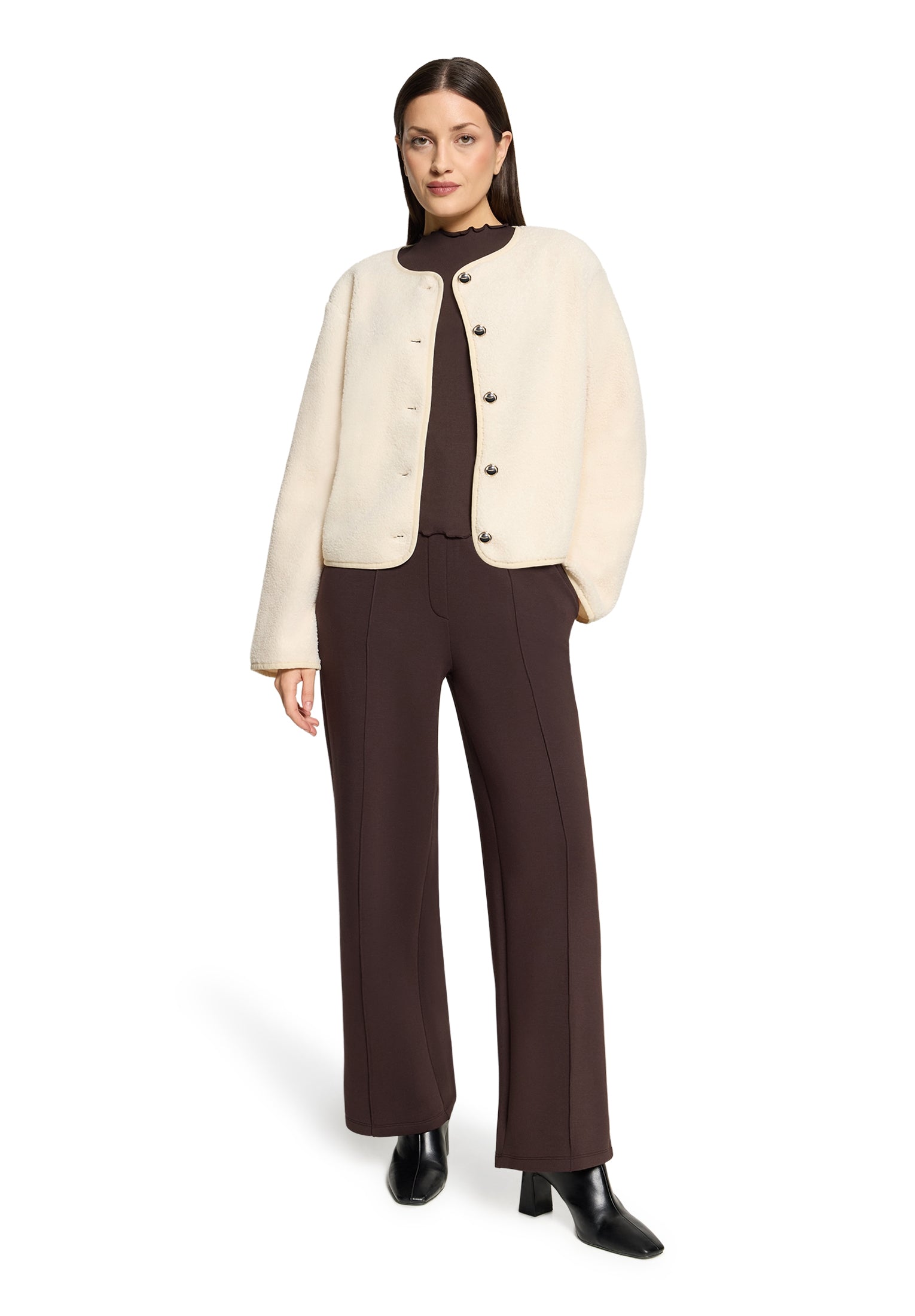 Cartoon Damen Sweatjacken White Swan