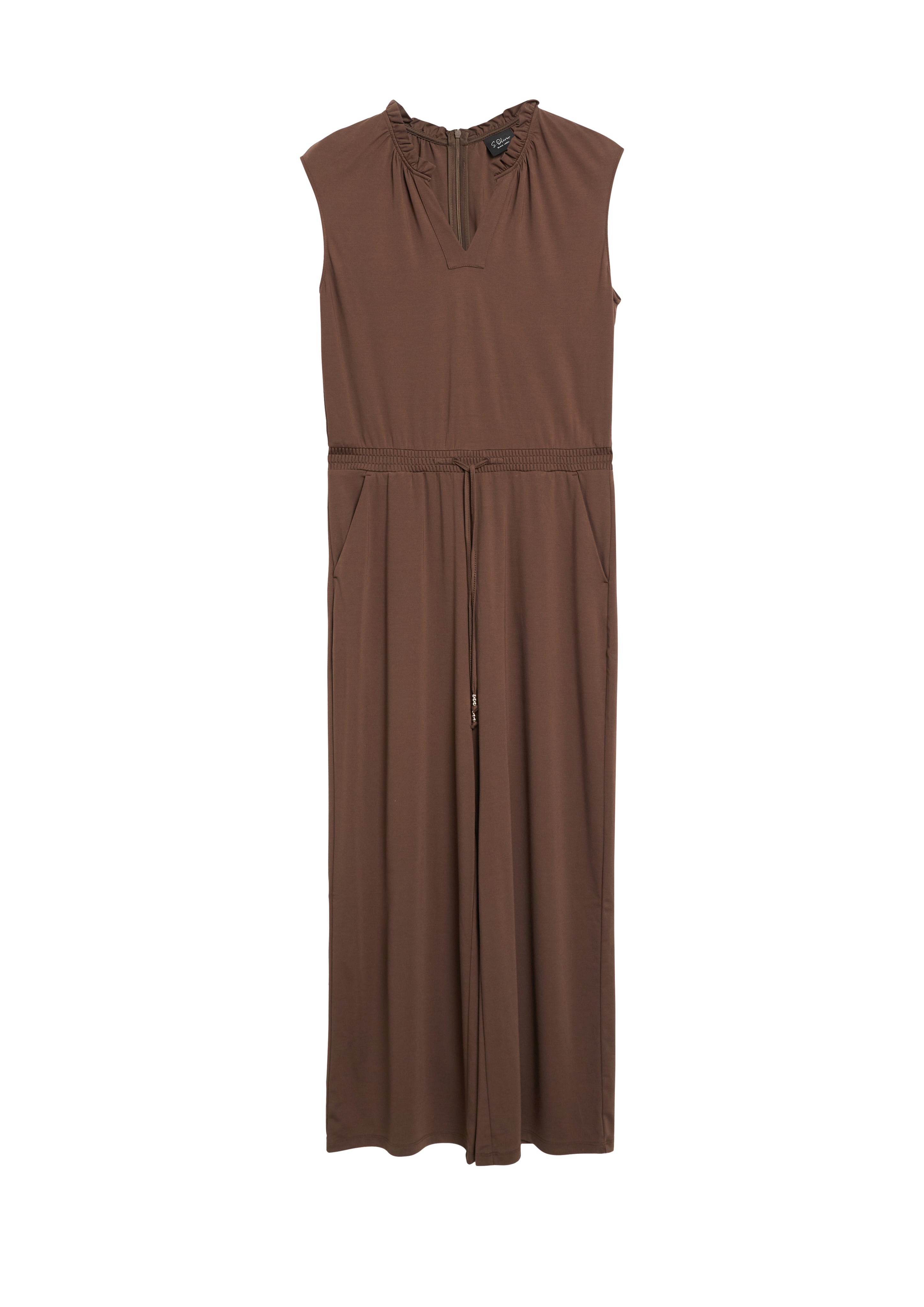S. Oliver black Damen Jumpsuits Brown