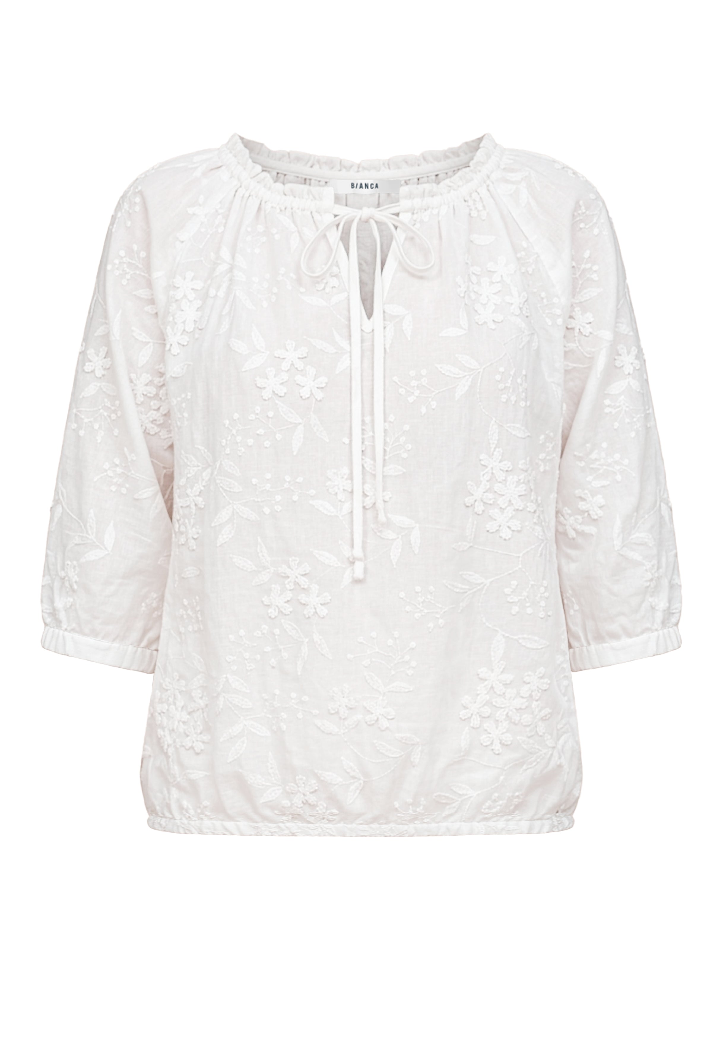 Bianca Damen Blusen Cream