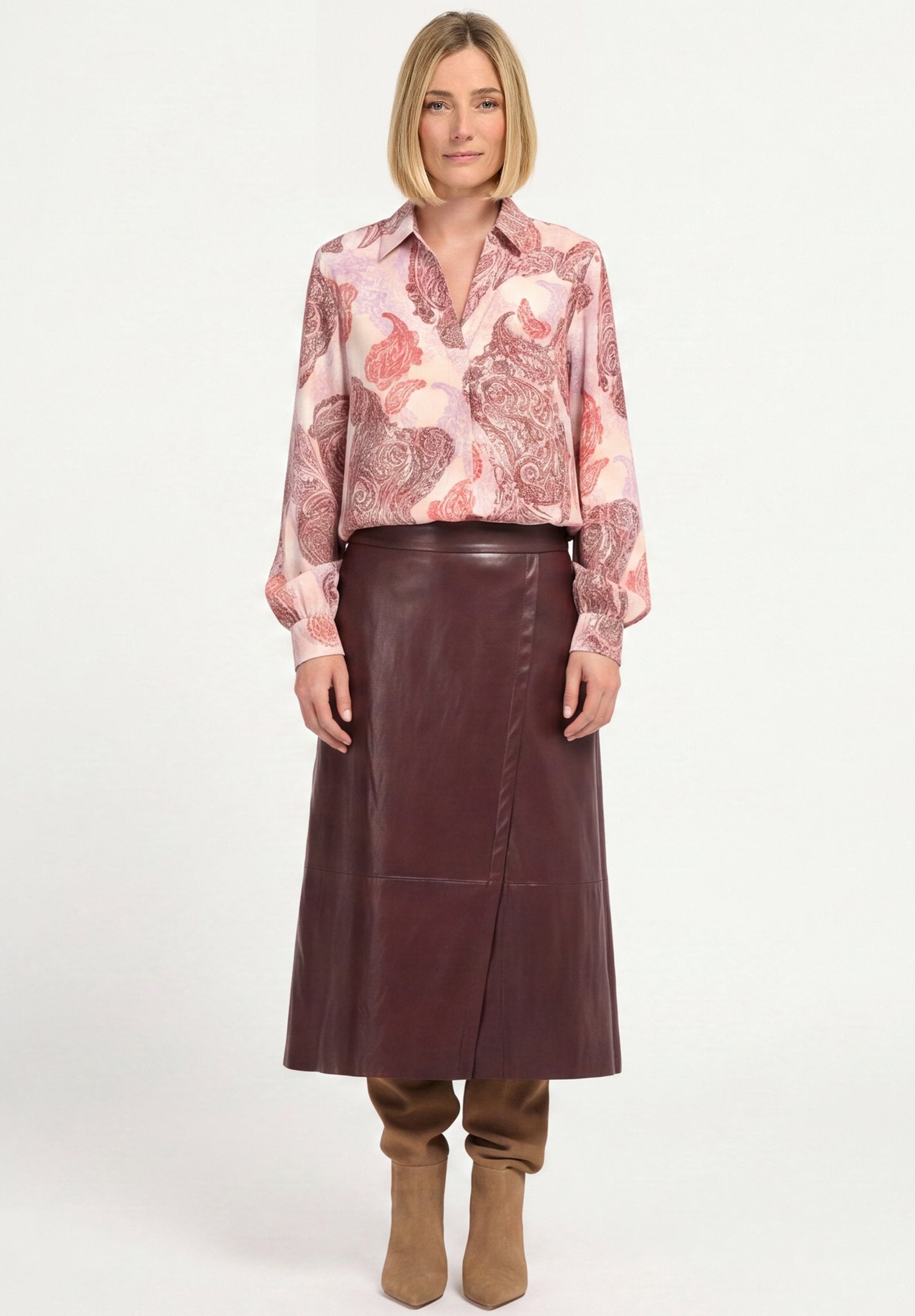 Bianca Damen Blusen Red Mix