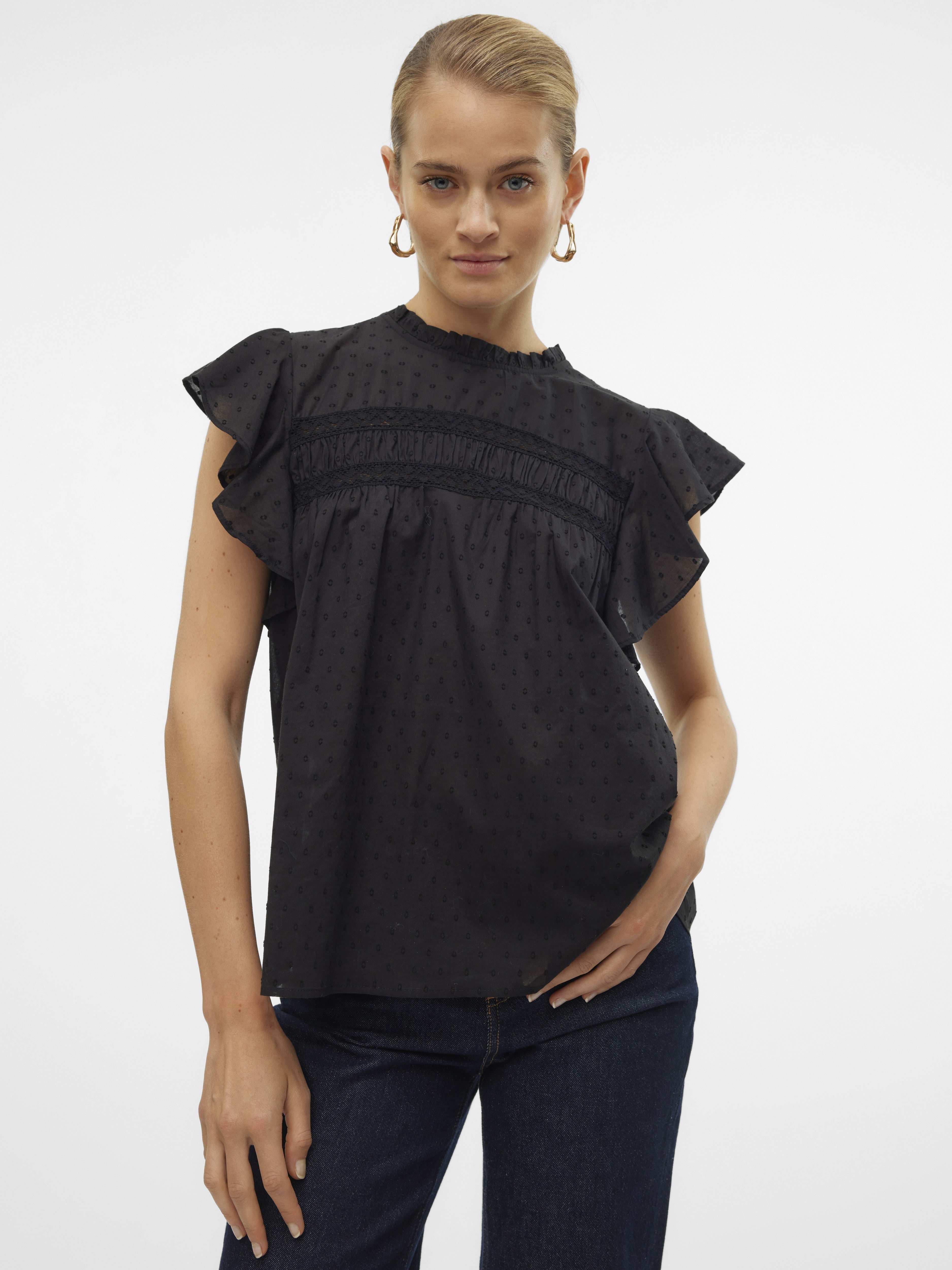 Vero Moda Damen T-Shirts Black