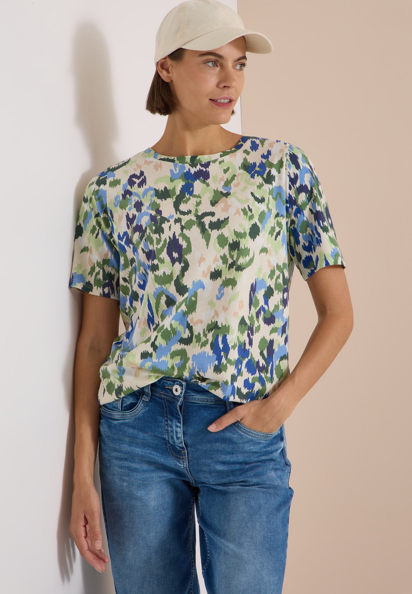 Cecil Damen T-Shirts Cashmere