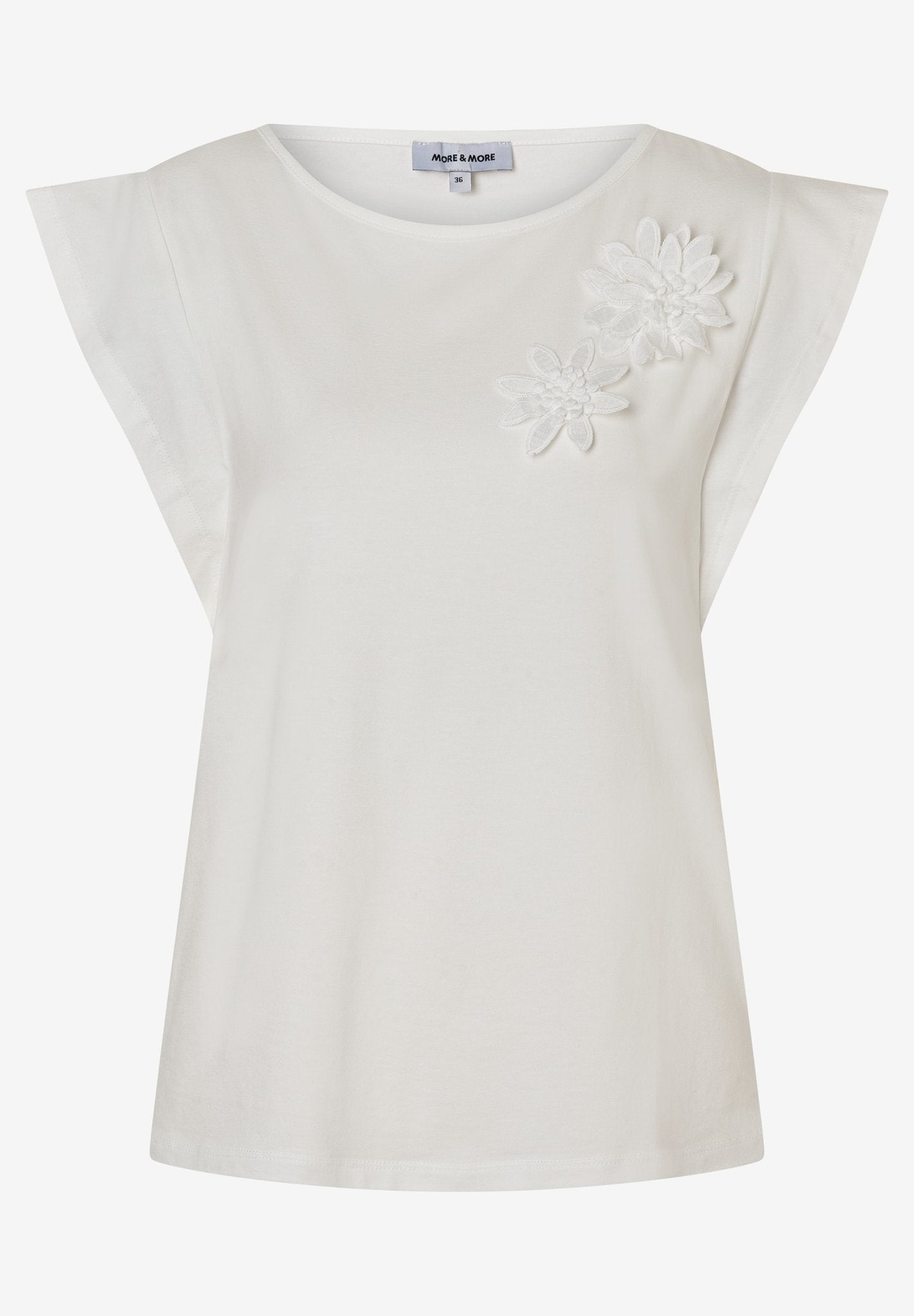 More & More Damen T-Shirts  Off White