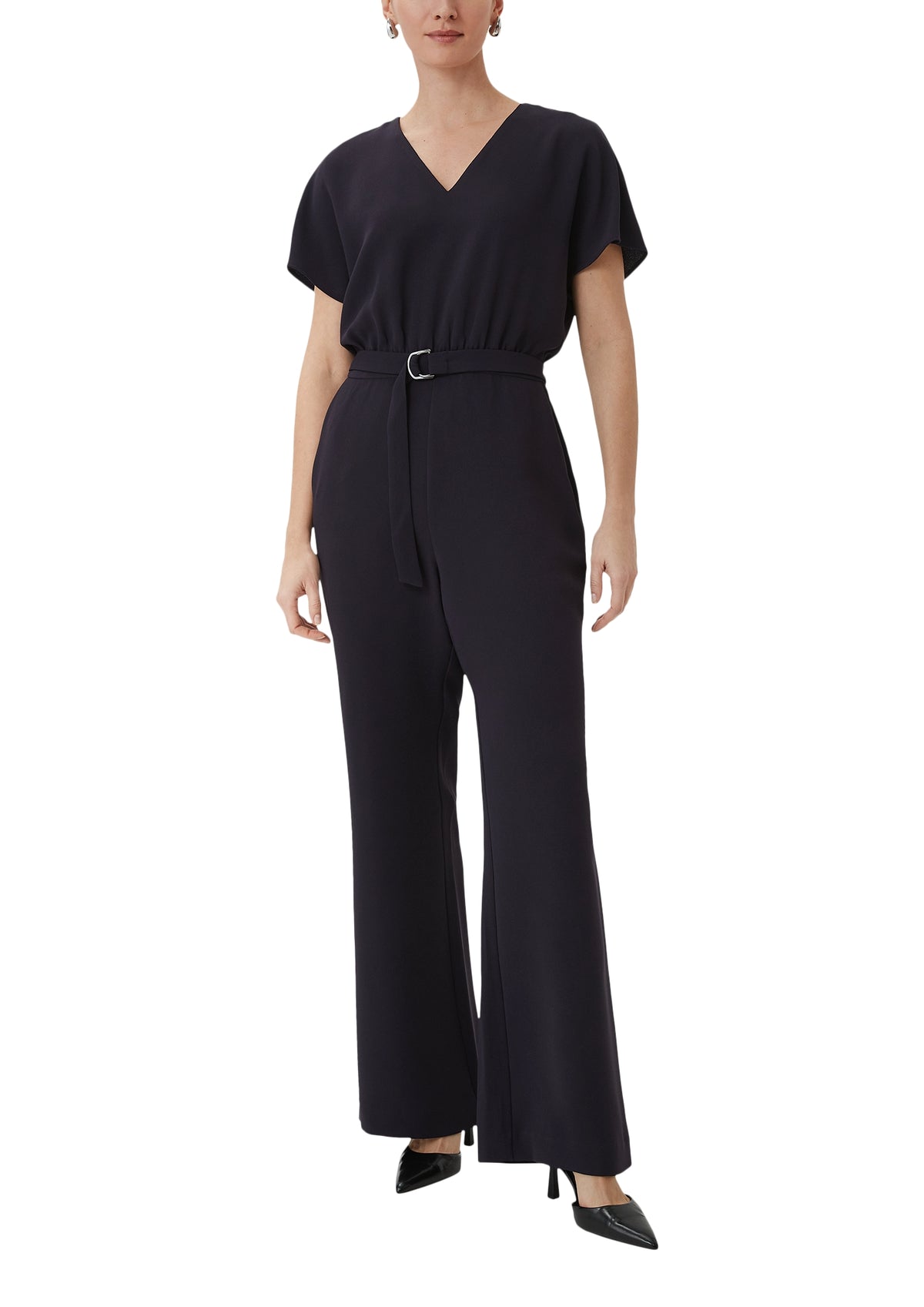 Comma Damen Jumpsuits Blue