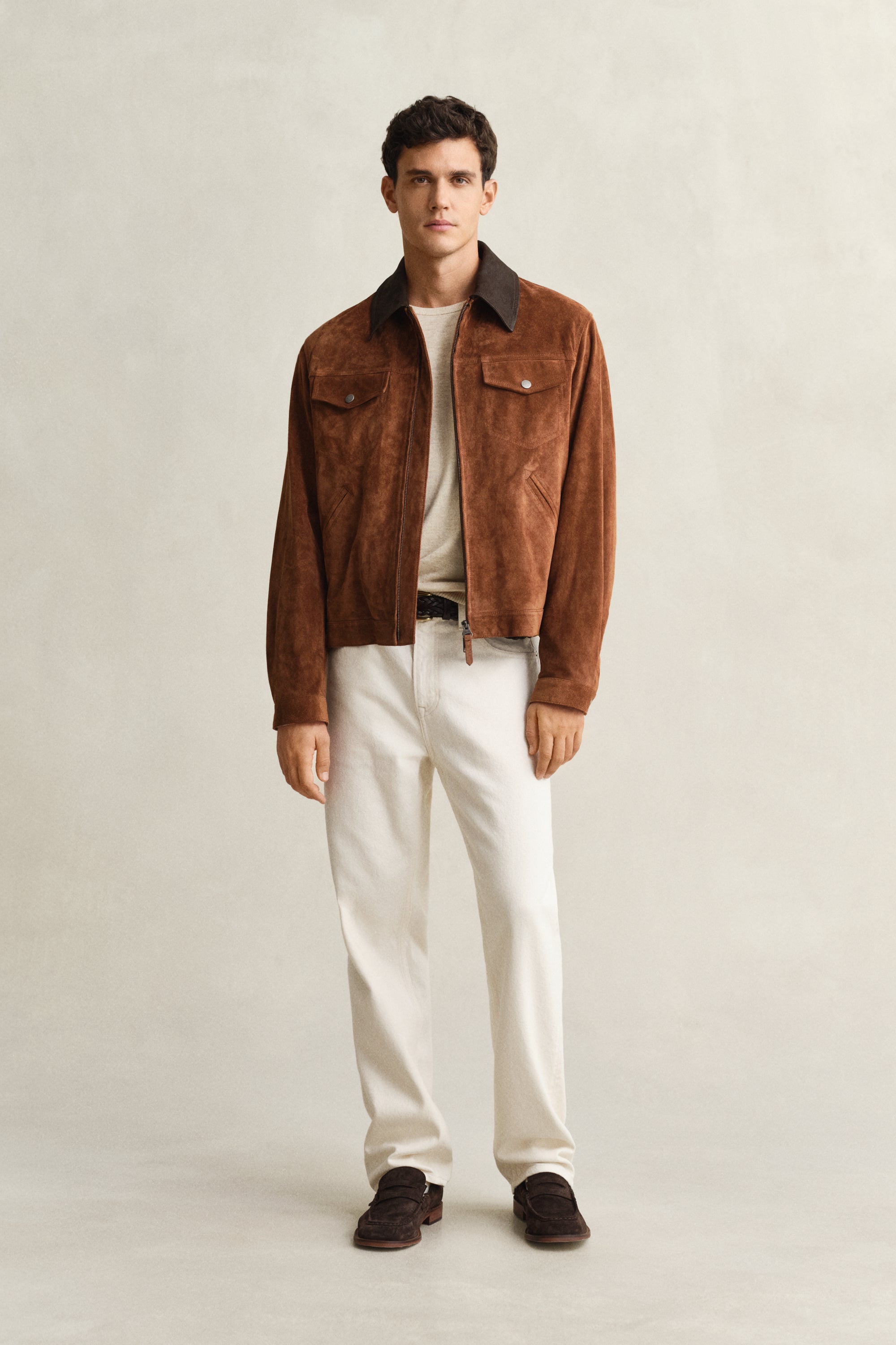 Gant Herren Pullover  Seed Melang