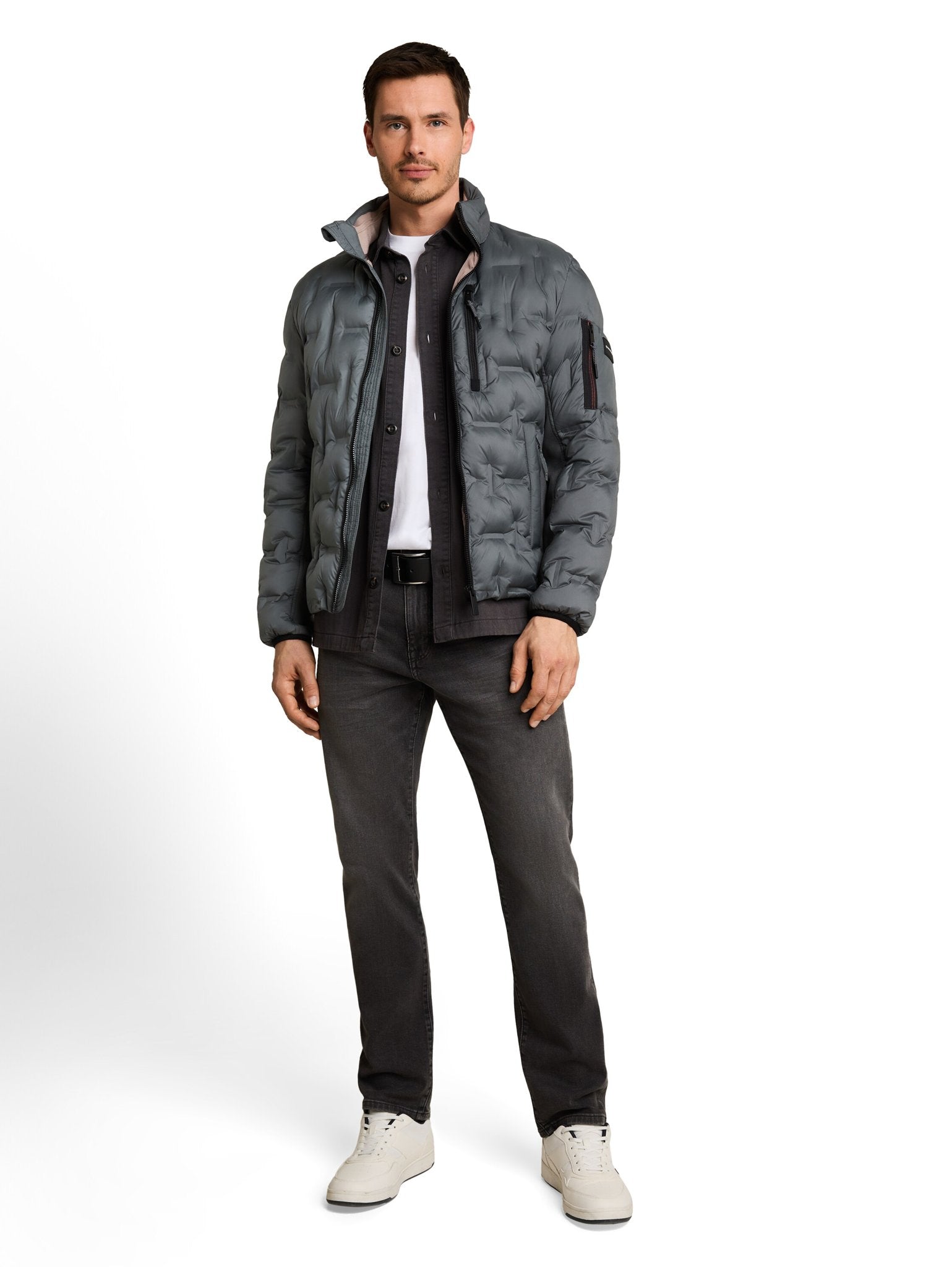 Tom Tailor Herren Jacken Darkest Olive