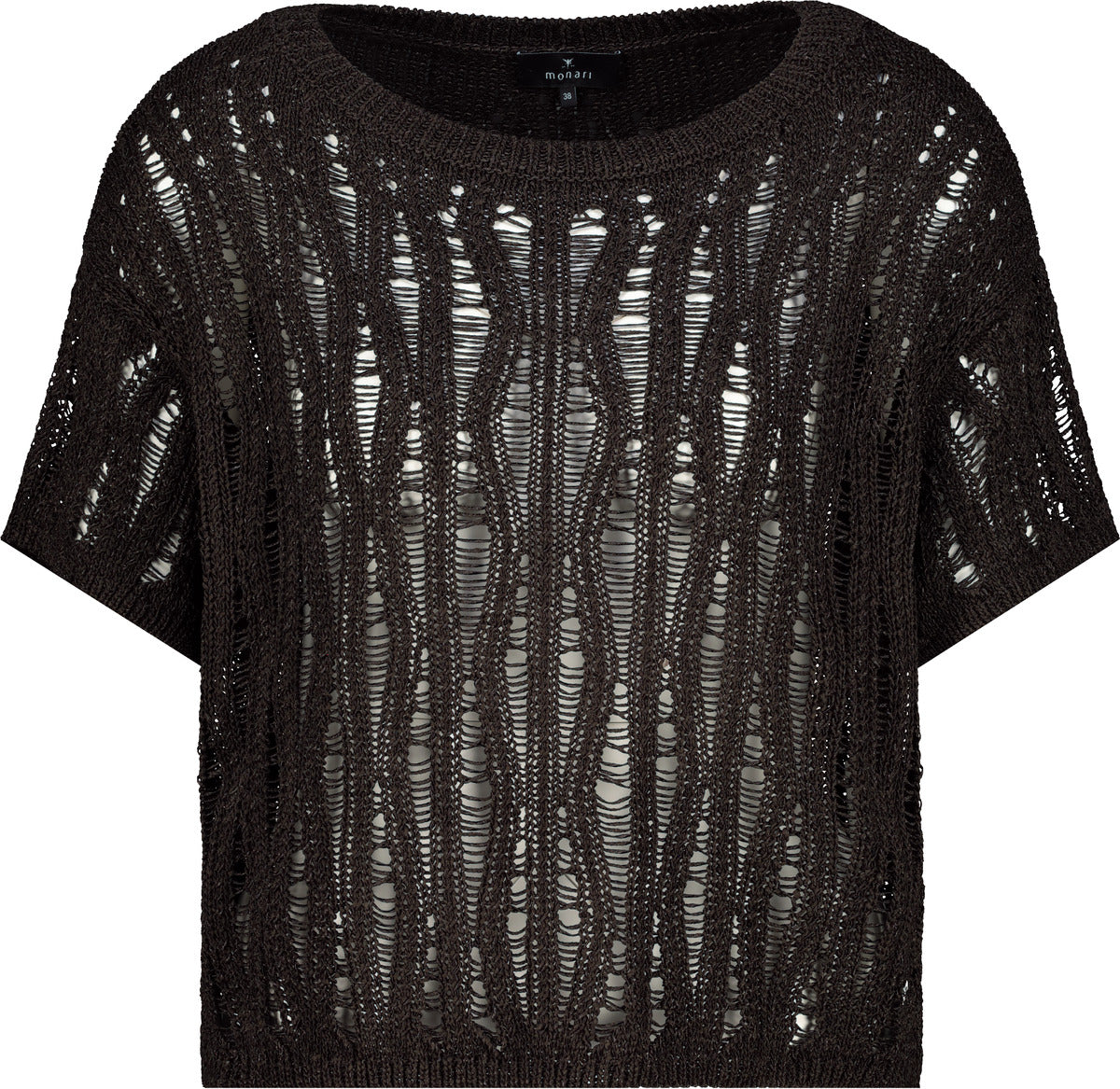 Monari Damen Pullover Coffee