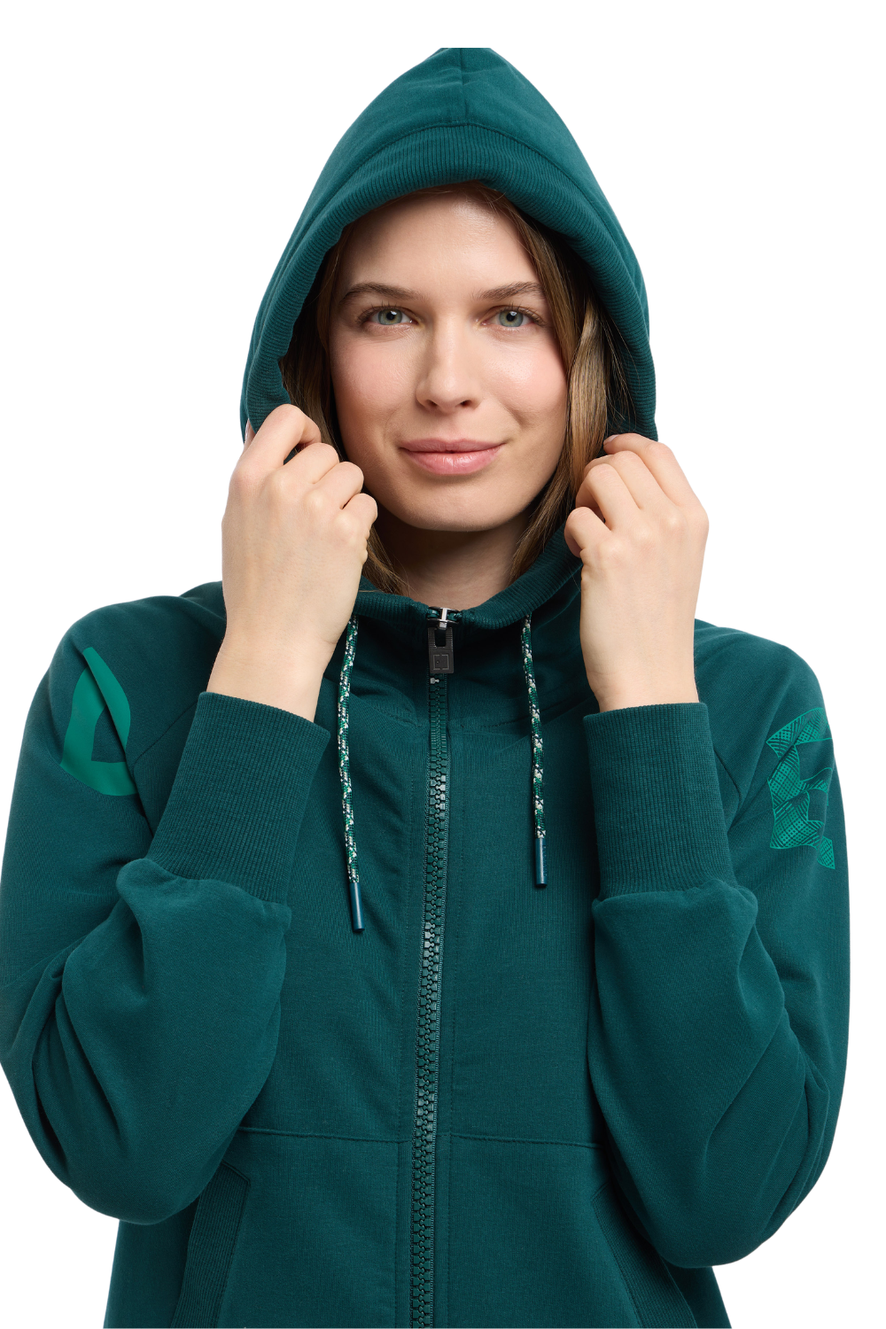 Elbsand Damen Sweatjacken  Dark Ivy