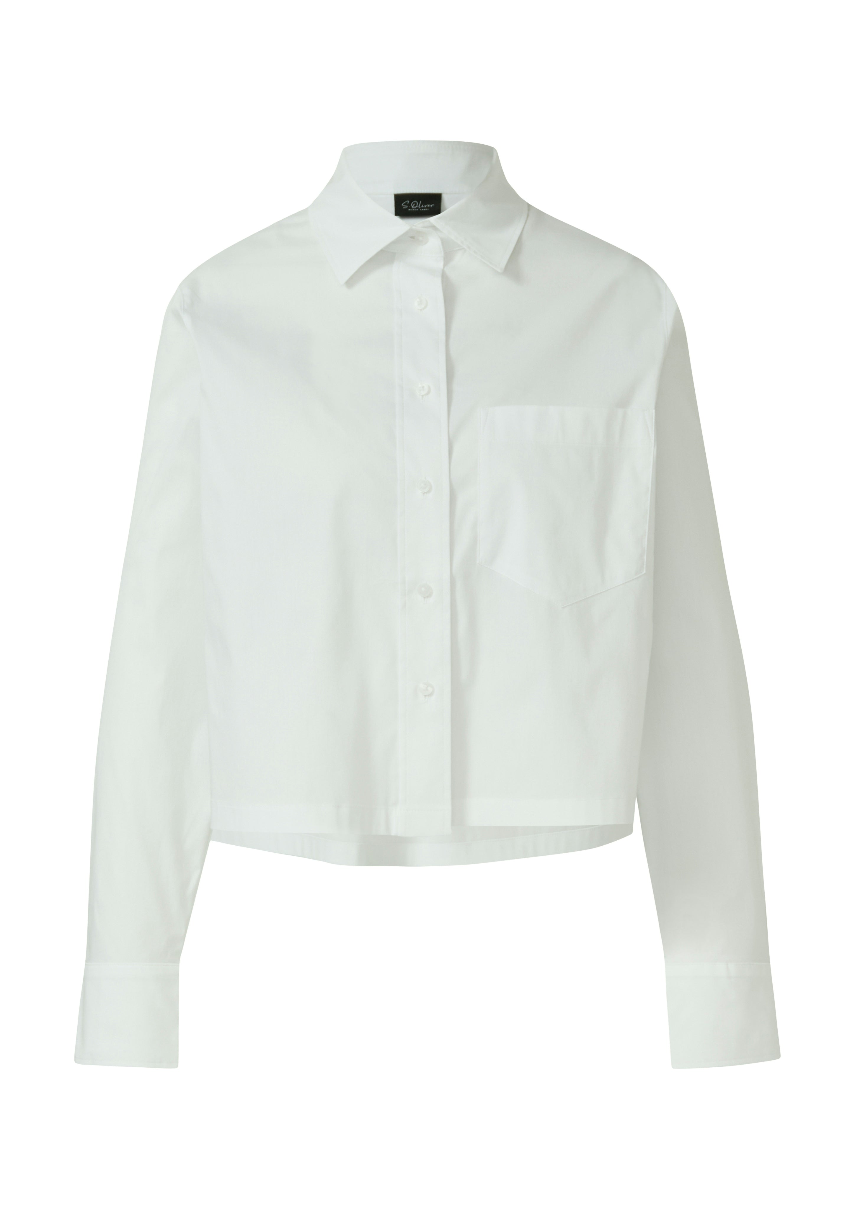 S. Oliver black Damen Blusen White