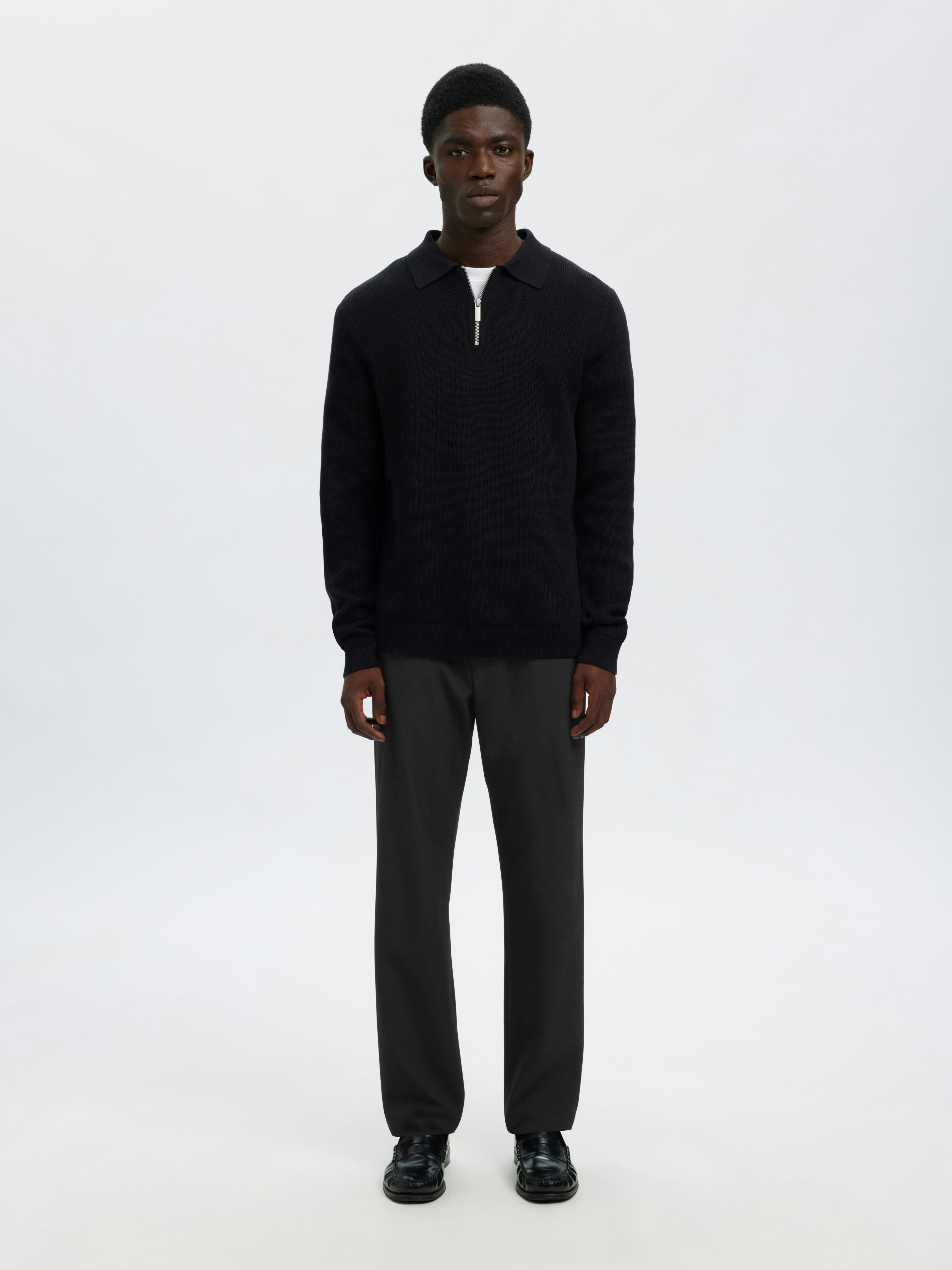 Selected homme Herren Hosen  Black