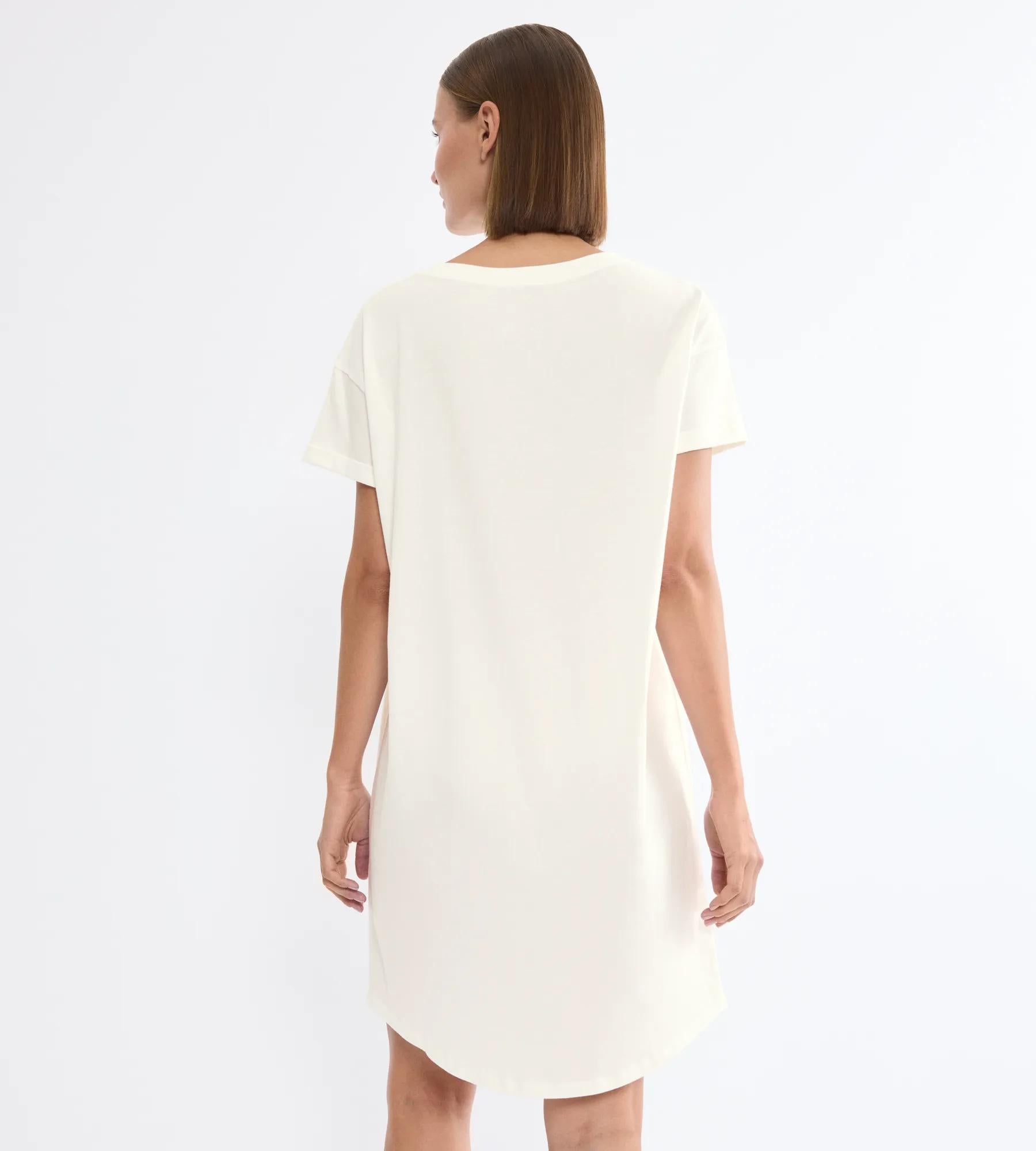 Triumph Nachthemd Gz Silk White