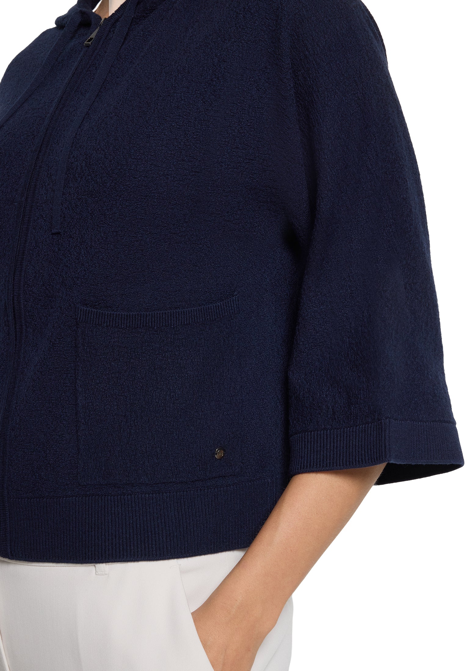 Betty & Co Damen Strickjacken Navy Blue