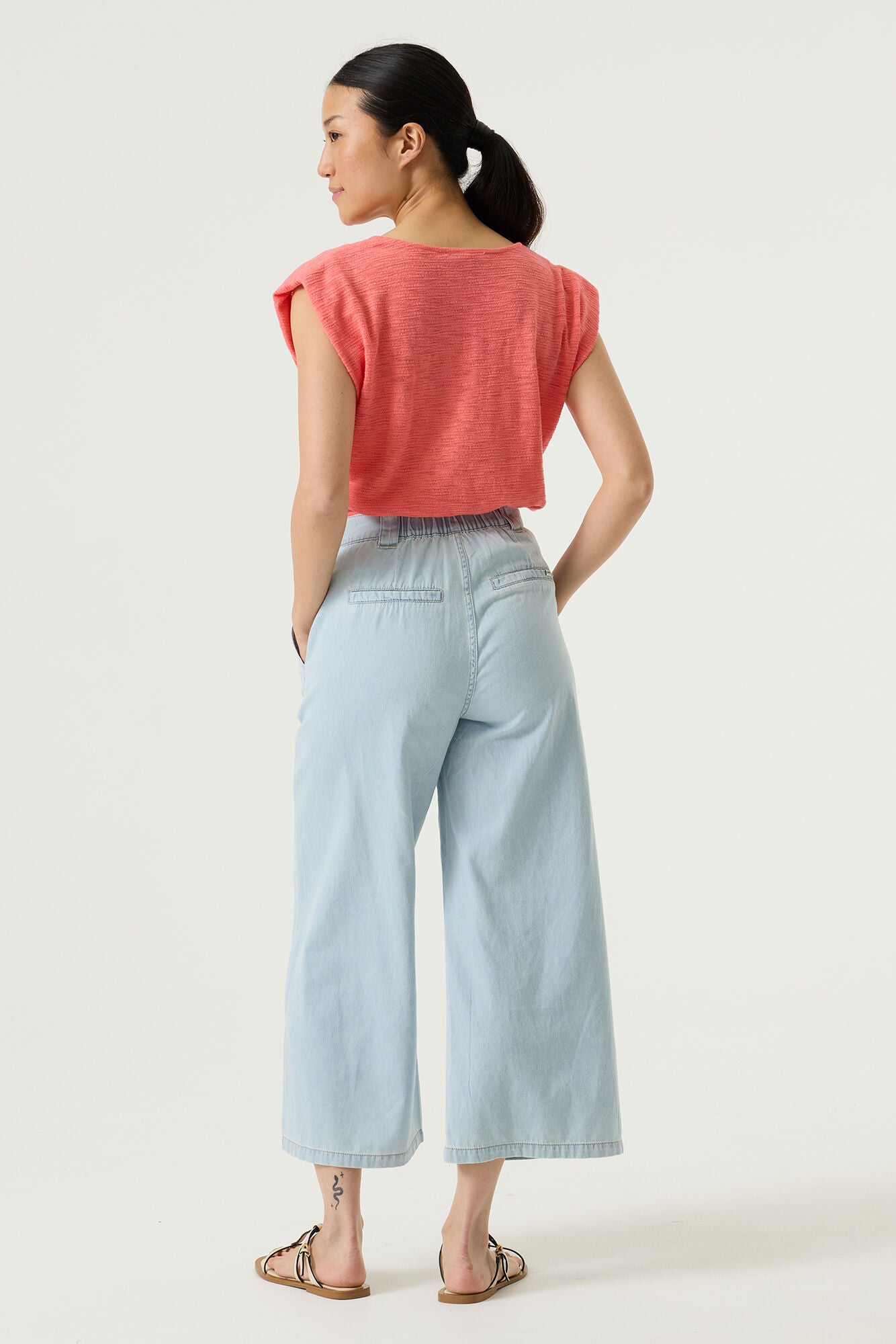 Garcia Damen T-Shirts Coral Crush