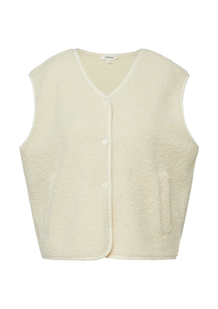 S. Oliver red Damen Indoorwesten Brown