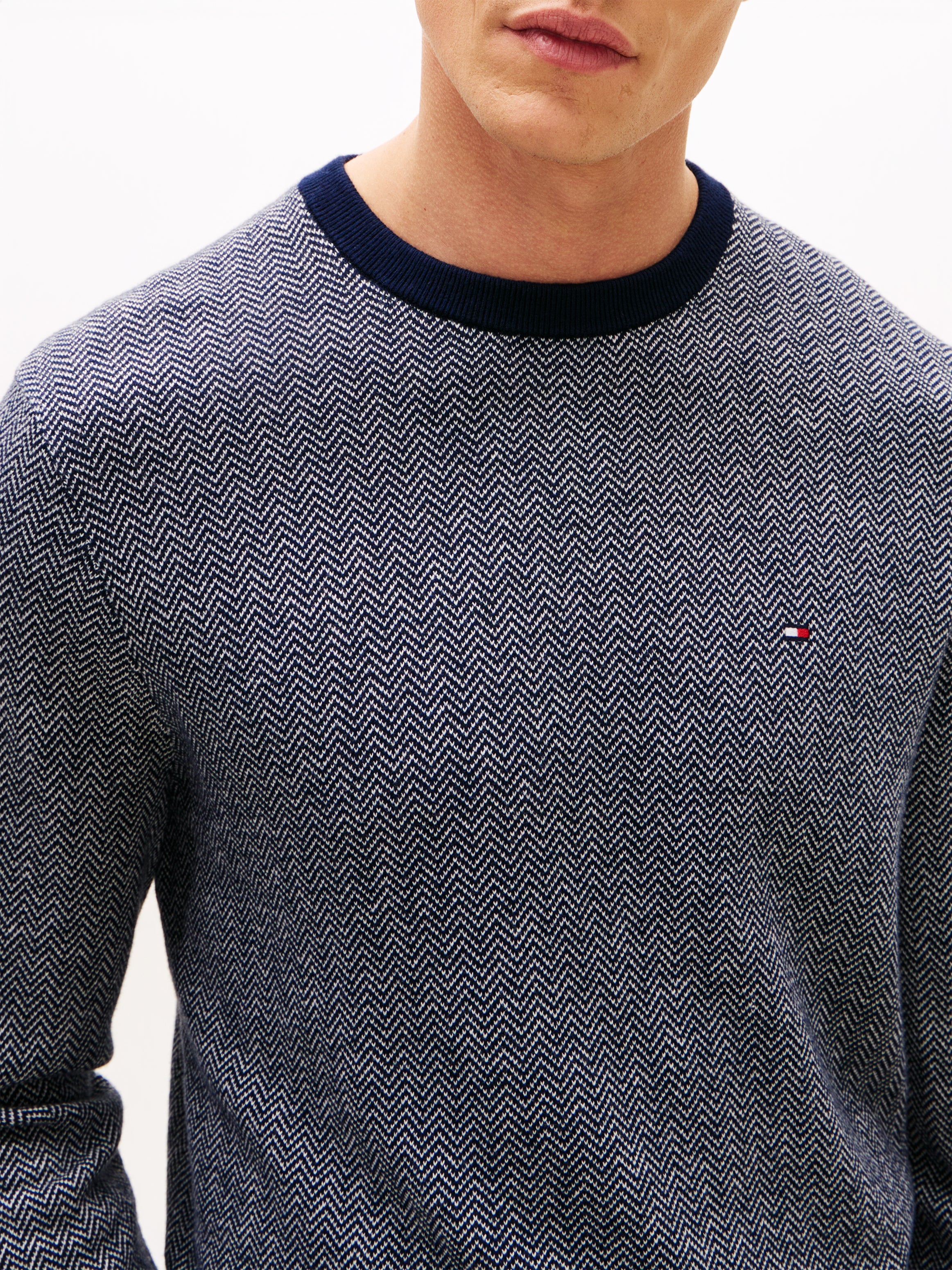 Tommy Hilfiger Herren Sweatshirts A Blue