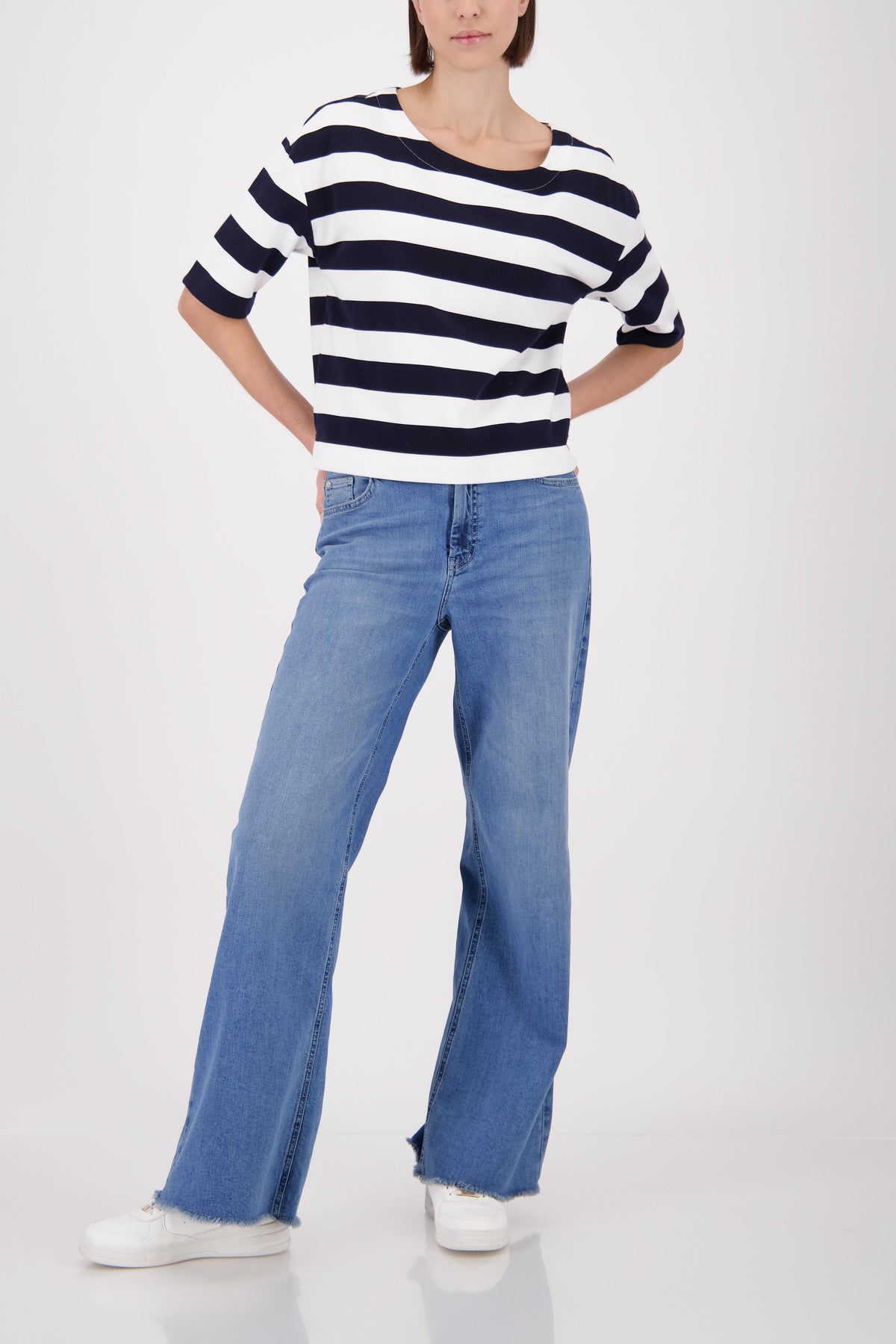 Monari Damen T-Shirts Marine Ring
