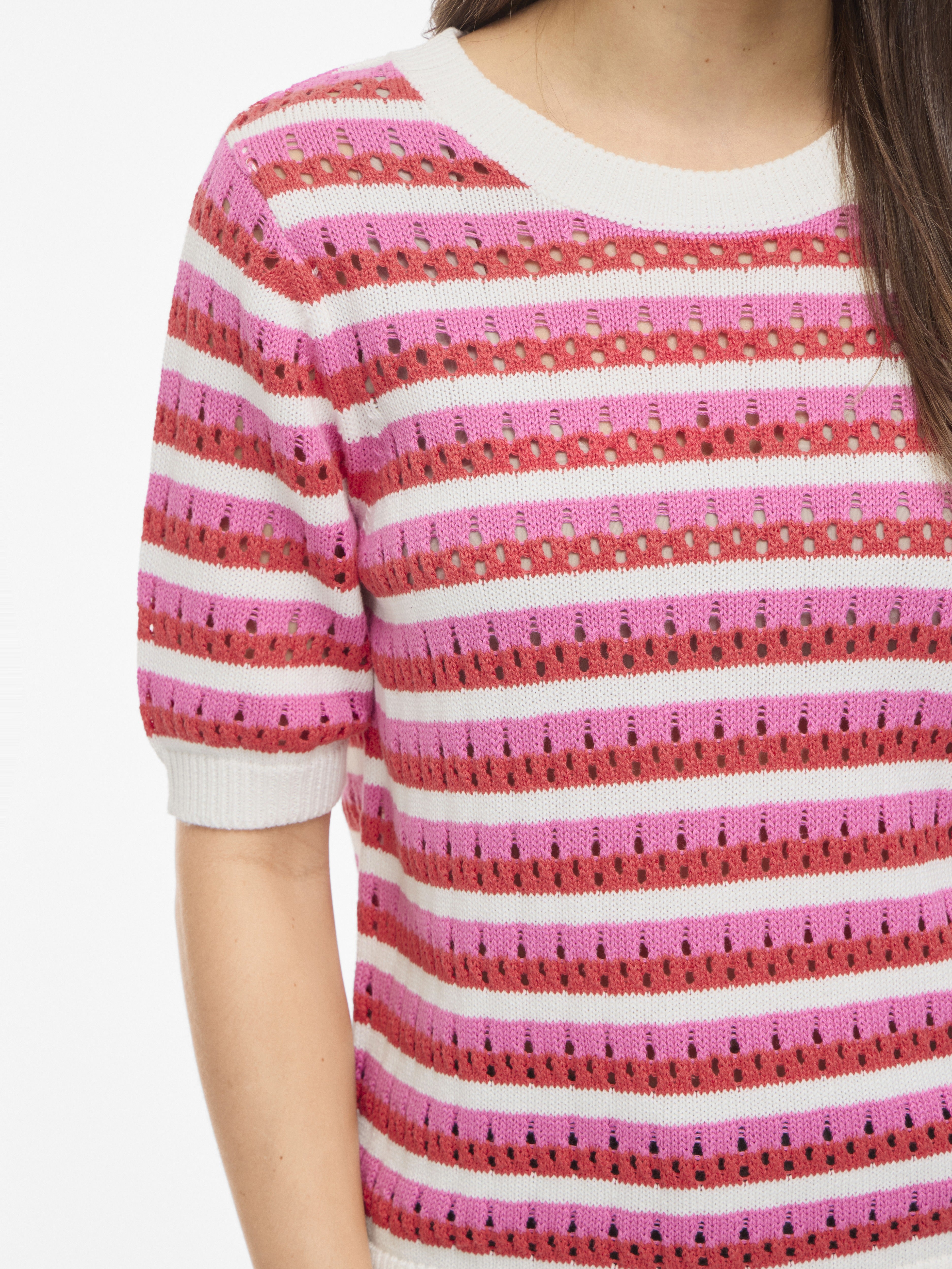 Vila Damen T-Shirt Snow White/Hibi