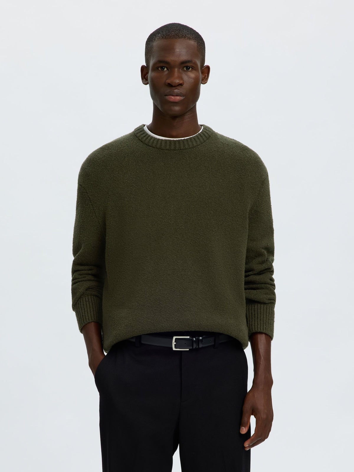 Selected homme Herren Pullover Forest N