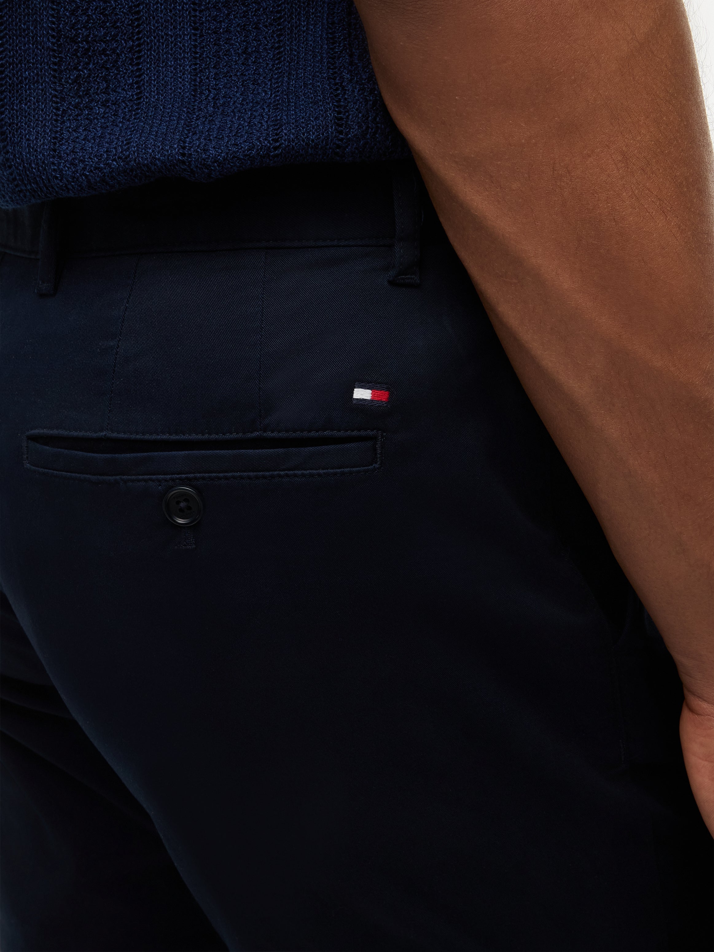 Tommy Hilfiger Herren Hosen Dw Blue