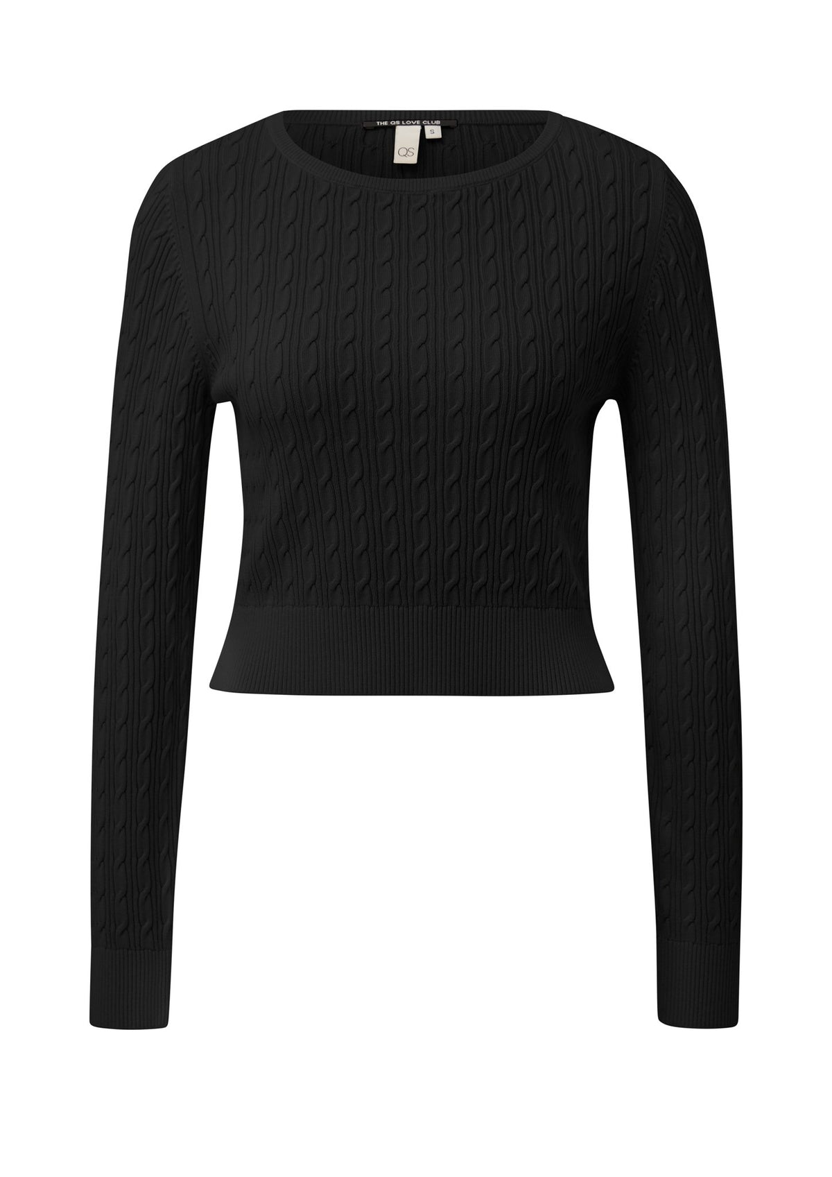 QS by S.Oliver Damen Pullover  Grey/Black