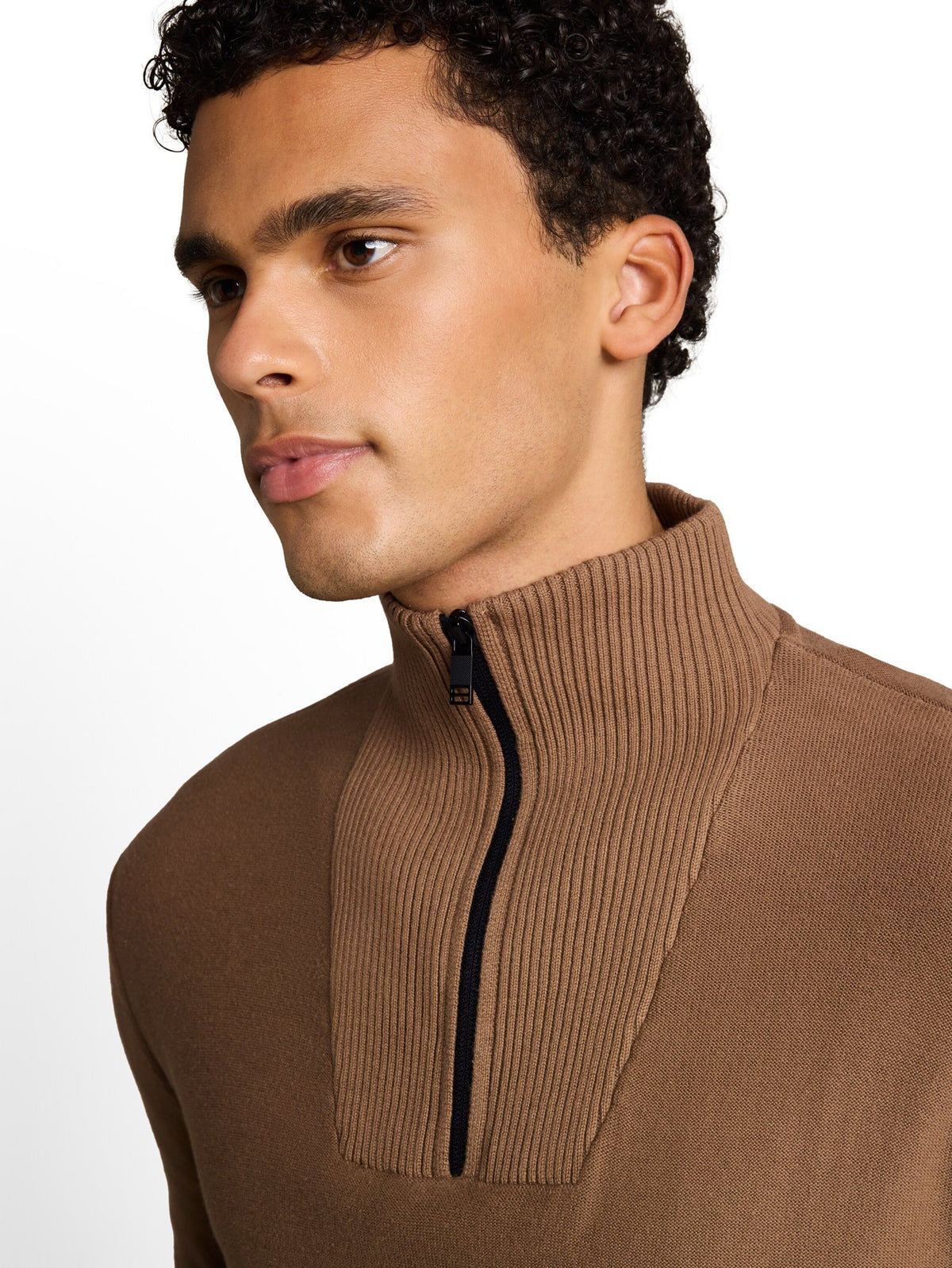 Tom Tailor denim Herren Pullover Malt Brown